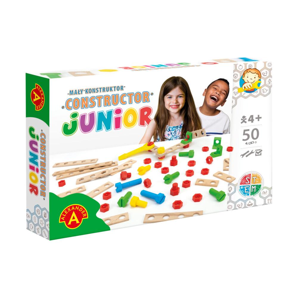 Constructor Junior - Do it yourself construction sets - 50pc, Alexander Toys