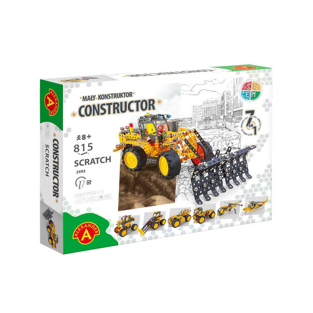 Constructor PRO - Scratch - 813pcs, Alexander Toys