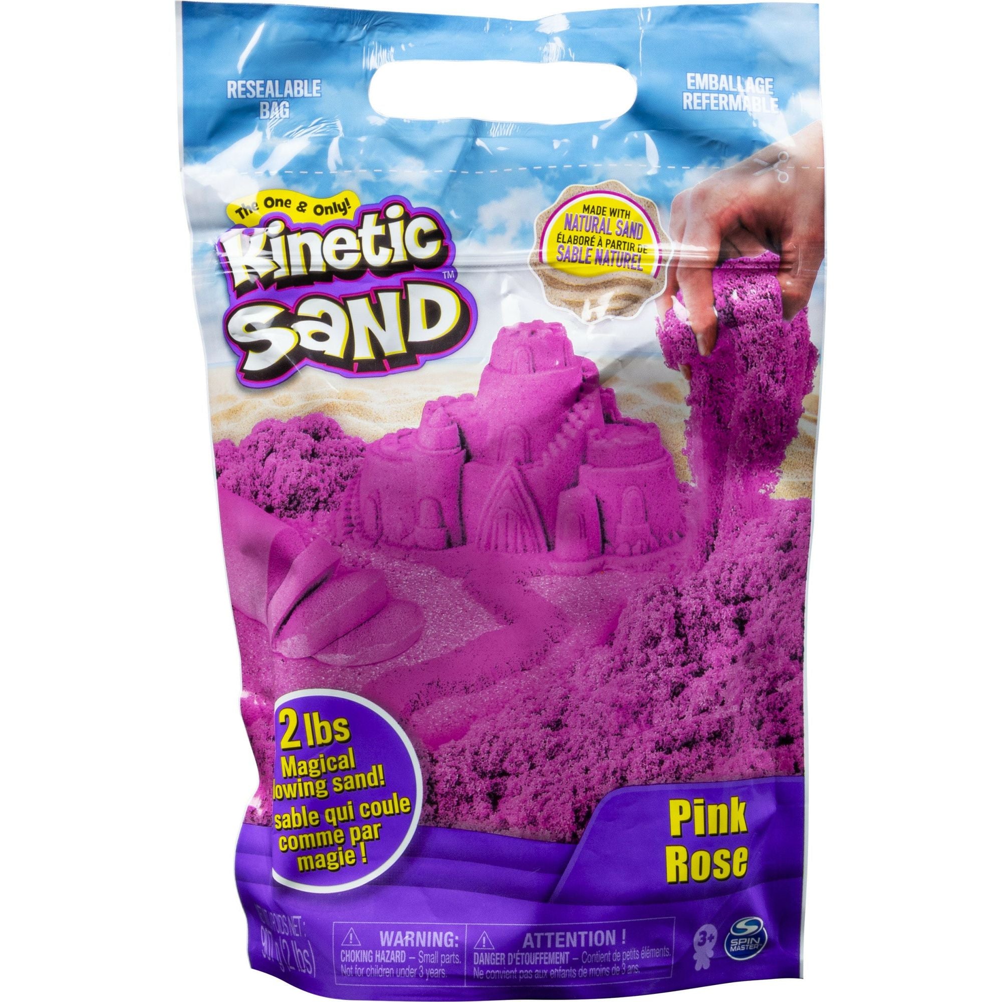 Kinetic Sand - Roze - 907 gram (in zak), Spin Master