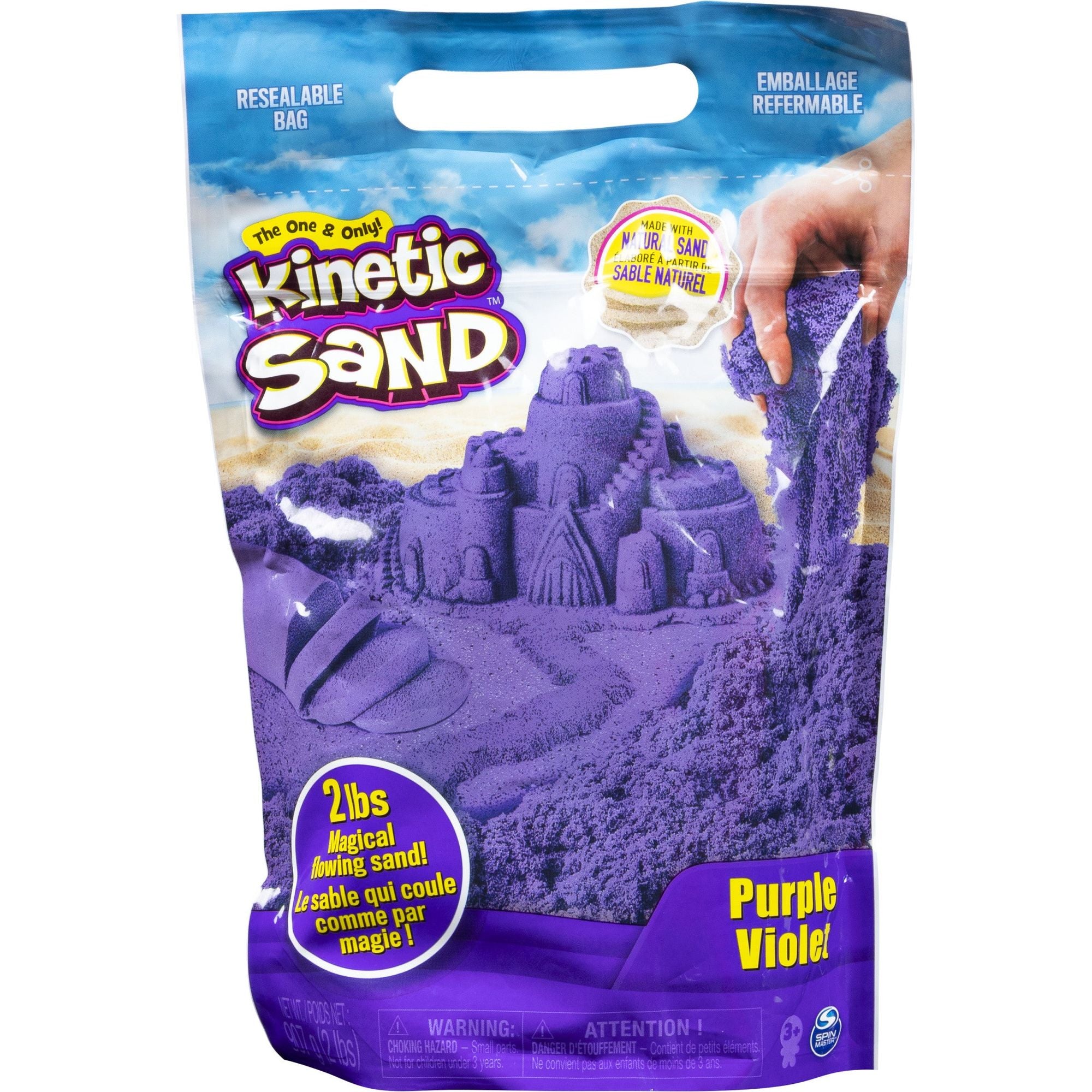 Kinetic Sand - Paars - 907 gram (in zak), Spin Master