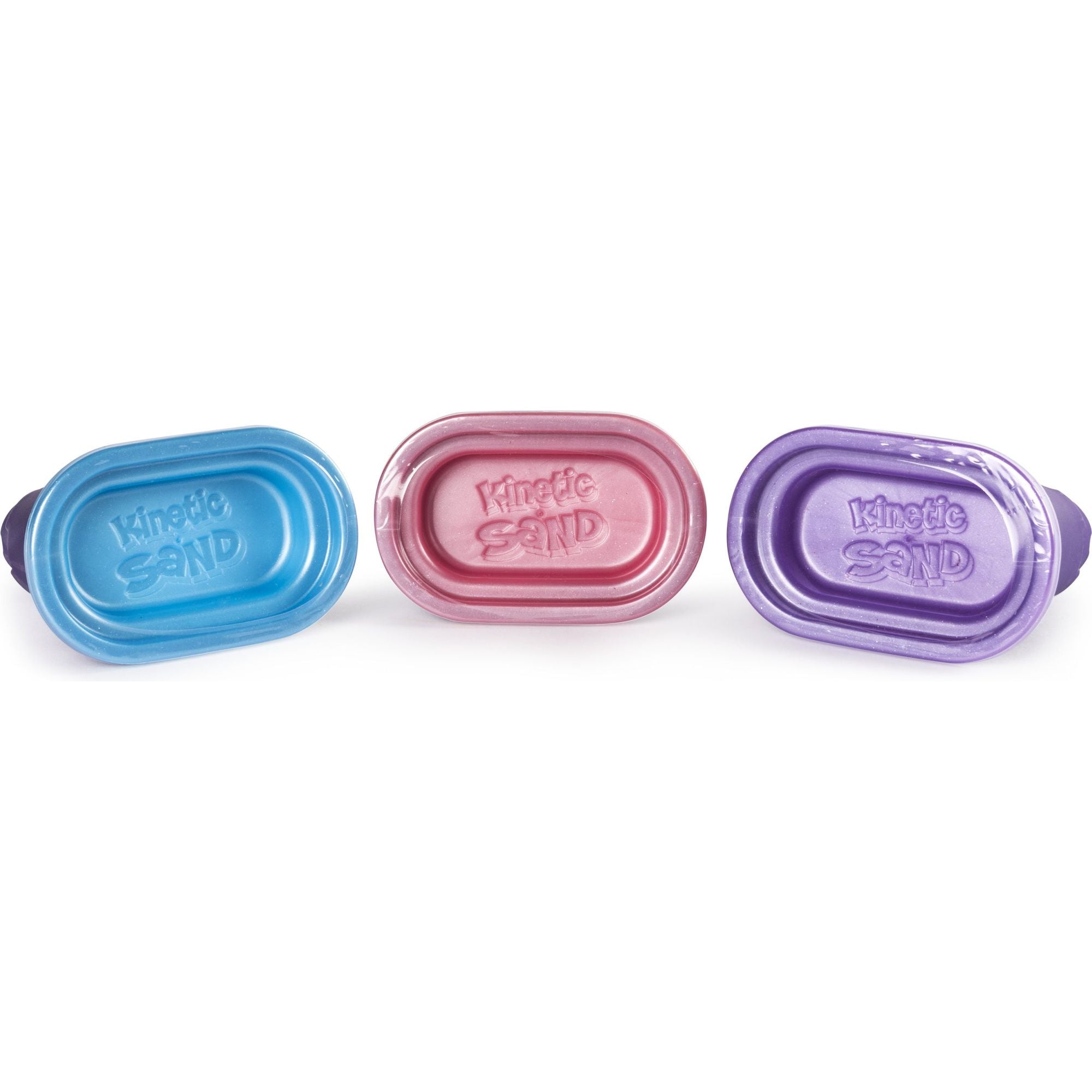 Kinetic Sand - Shimmer, Glitterzand, 3 Kleuren, 340 gram, Spin Master