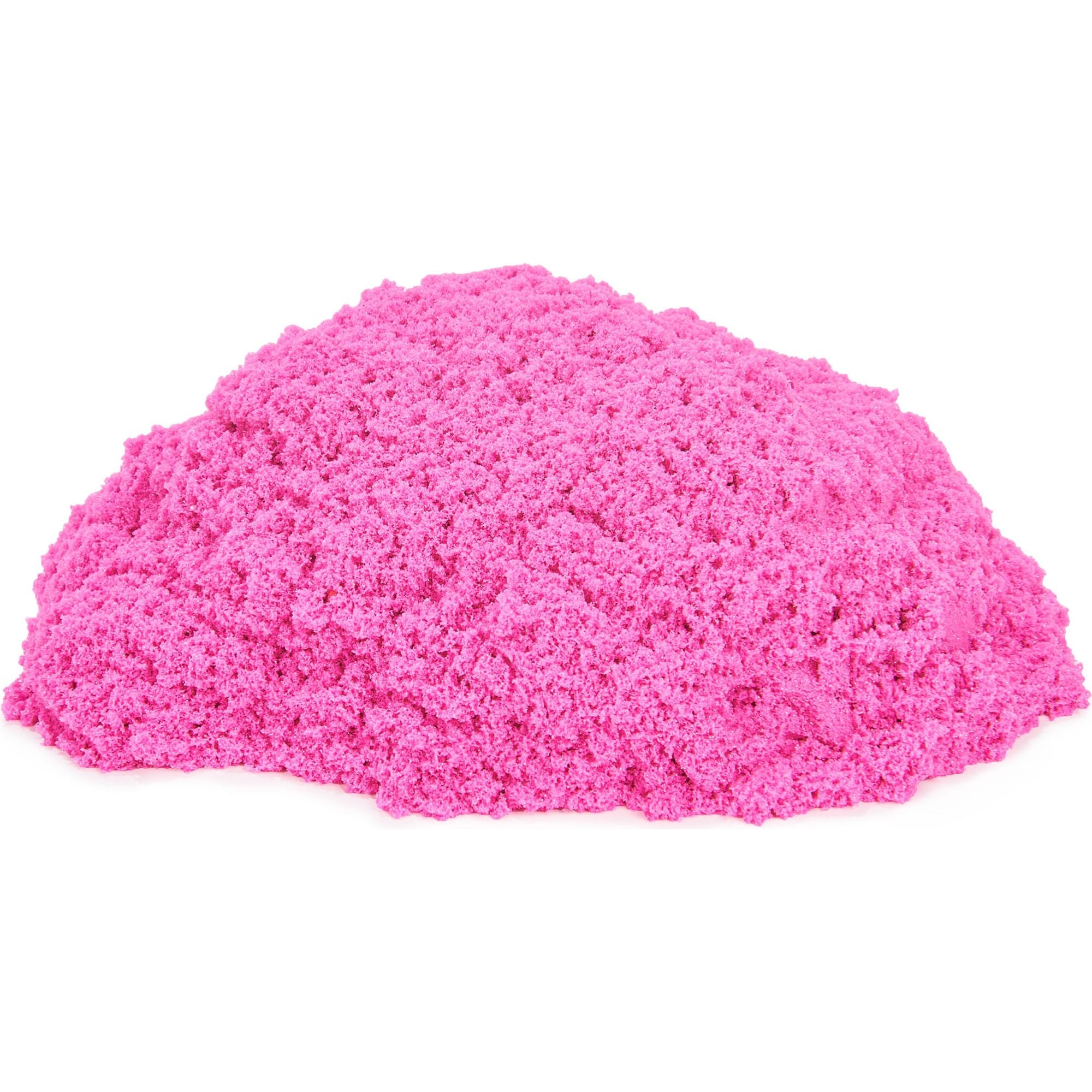 Kinetic Sand - Kristalroze Glinsterend - 907 gram (in zak), Spin Master