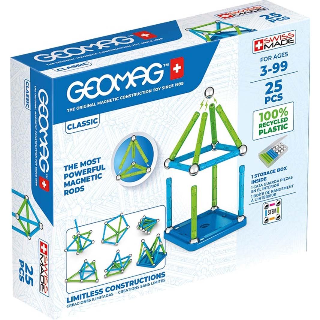 Classic Recycled 25 pcs, Geomag