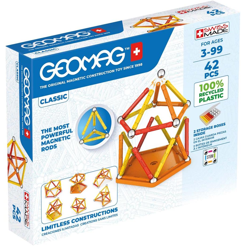 Classic Recycled 42 pcs, Geomag