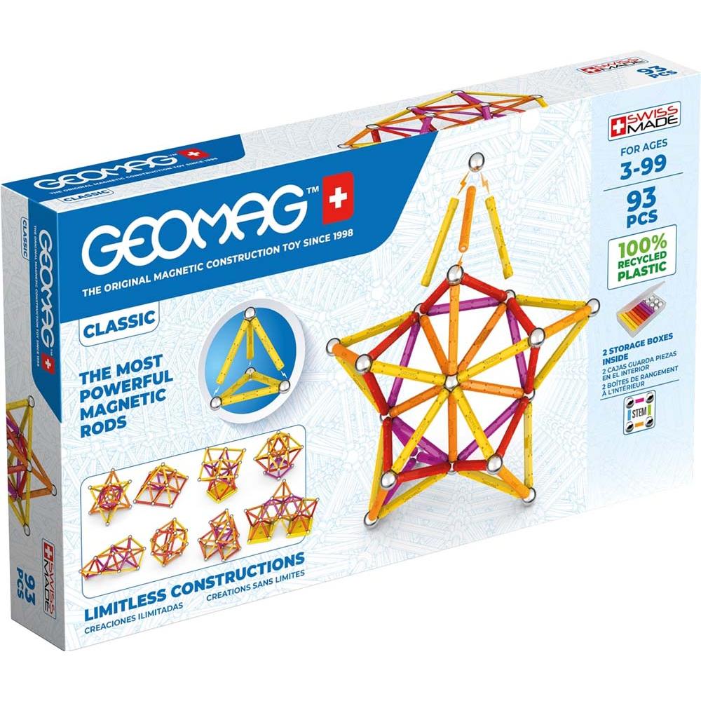 Classic Recycled 93 pcs, Geomag