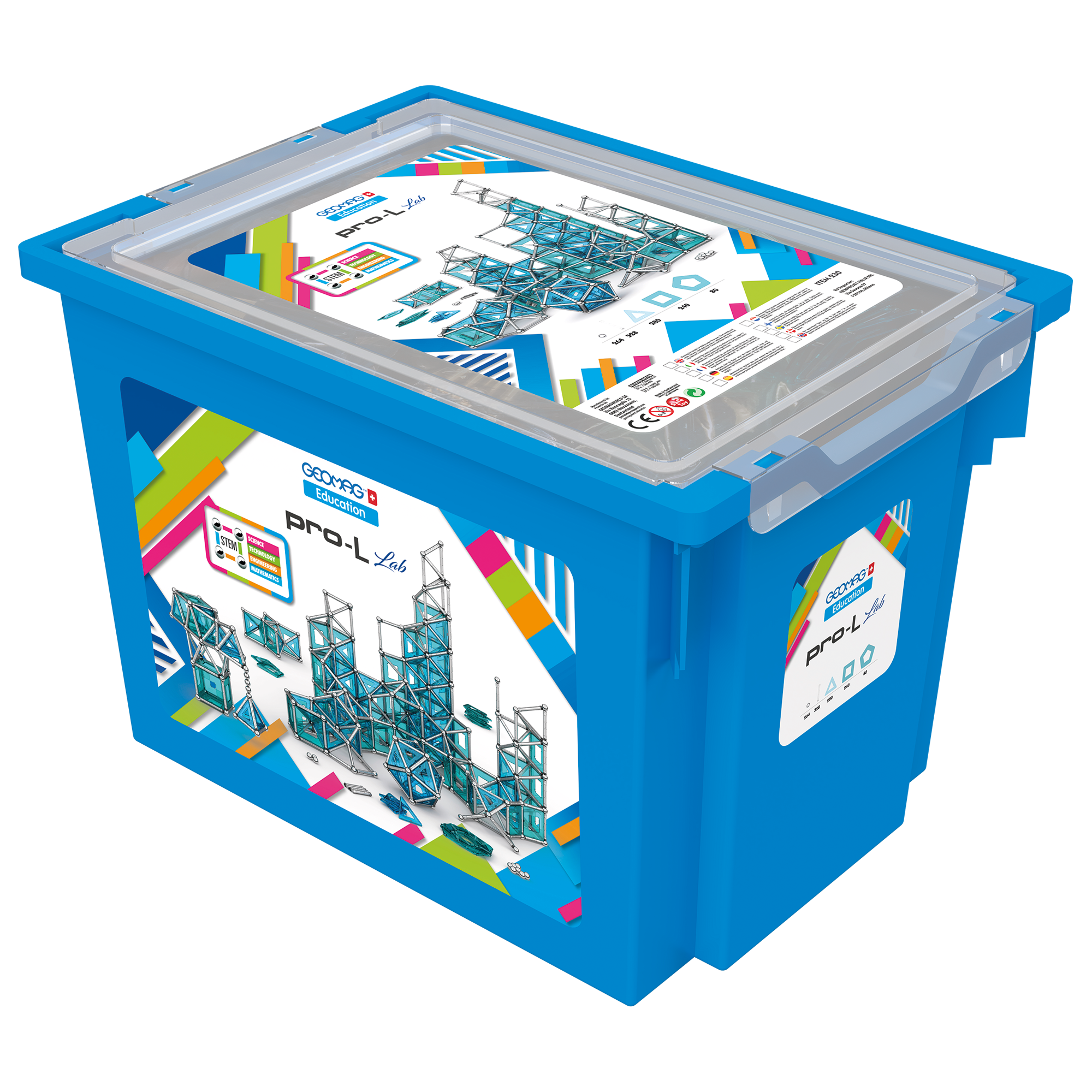 Education Pro-L Lab Large 1392 pcs, Geomag