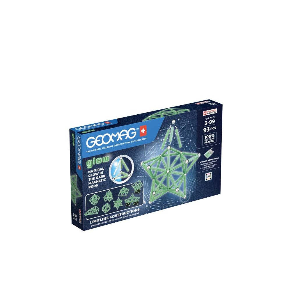 Glow Recycled 93 pcs, Geomag
