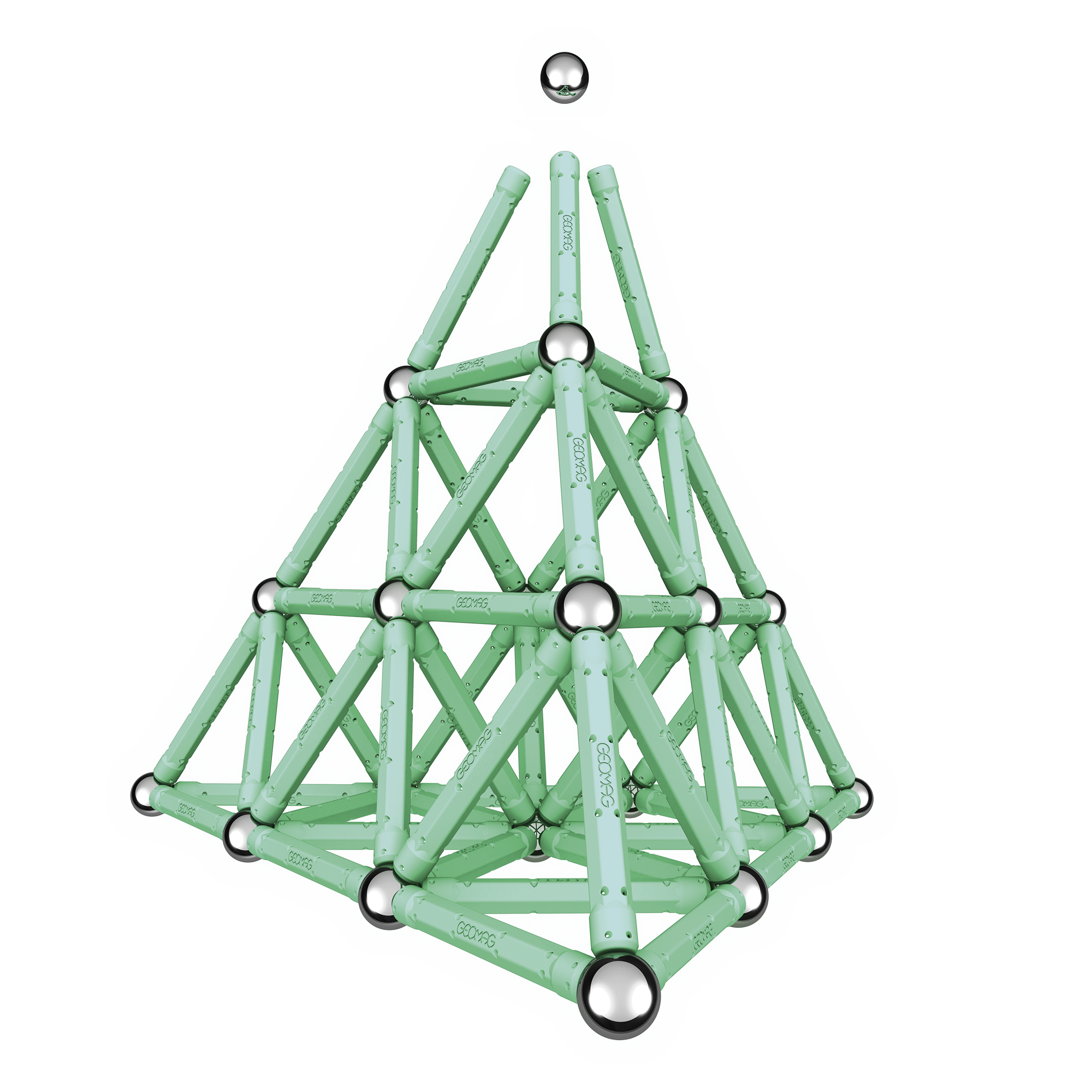 Glow Recycled Special 142 pcs, Geomag