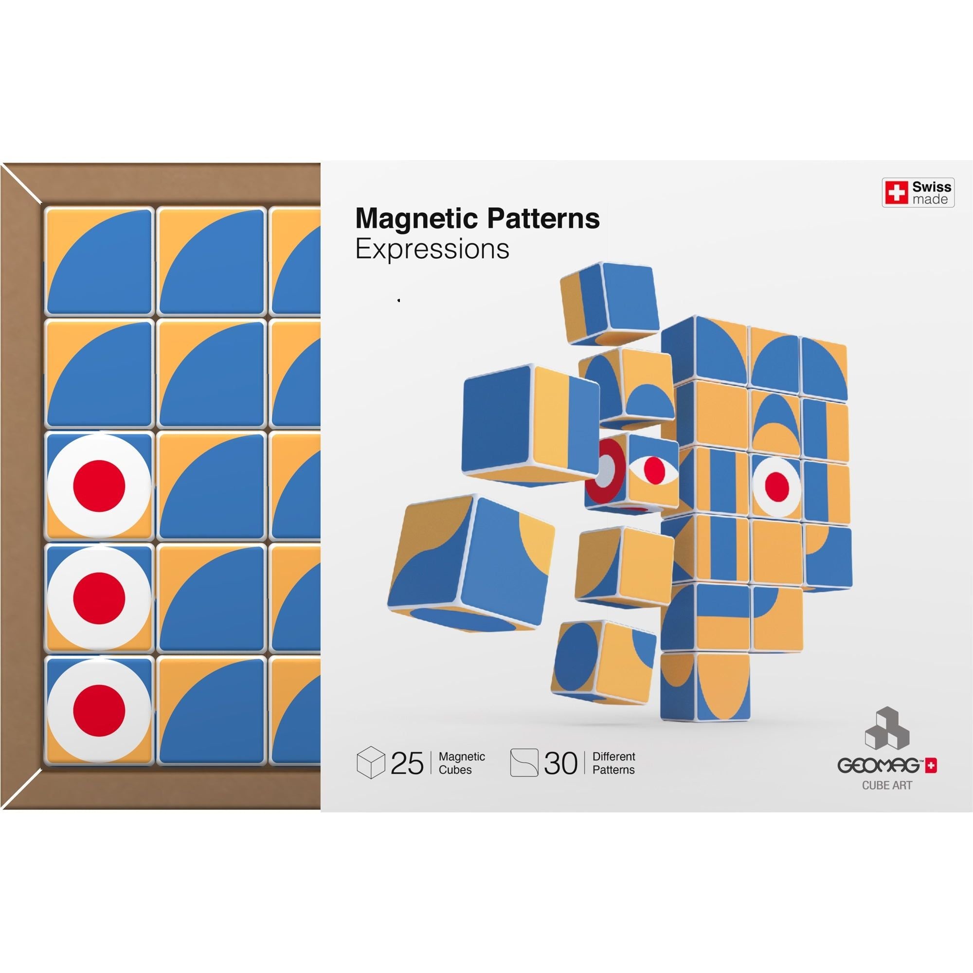 Magicube Art Pattern 25 pcs, Geomag