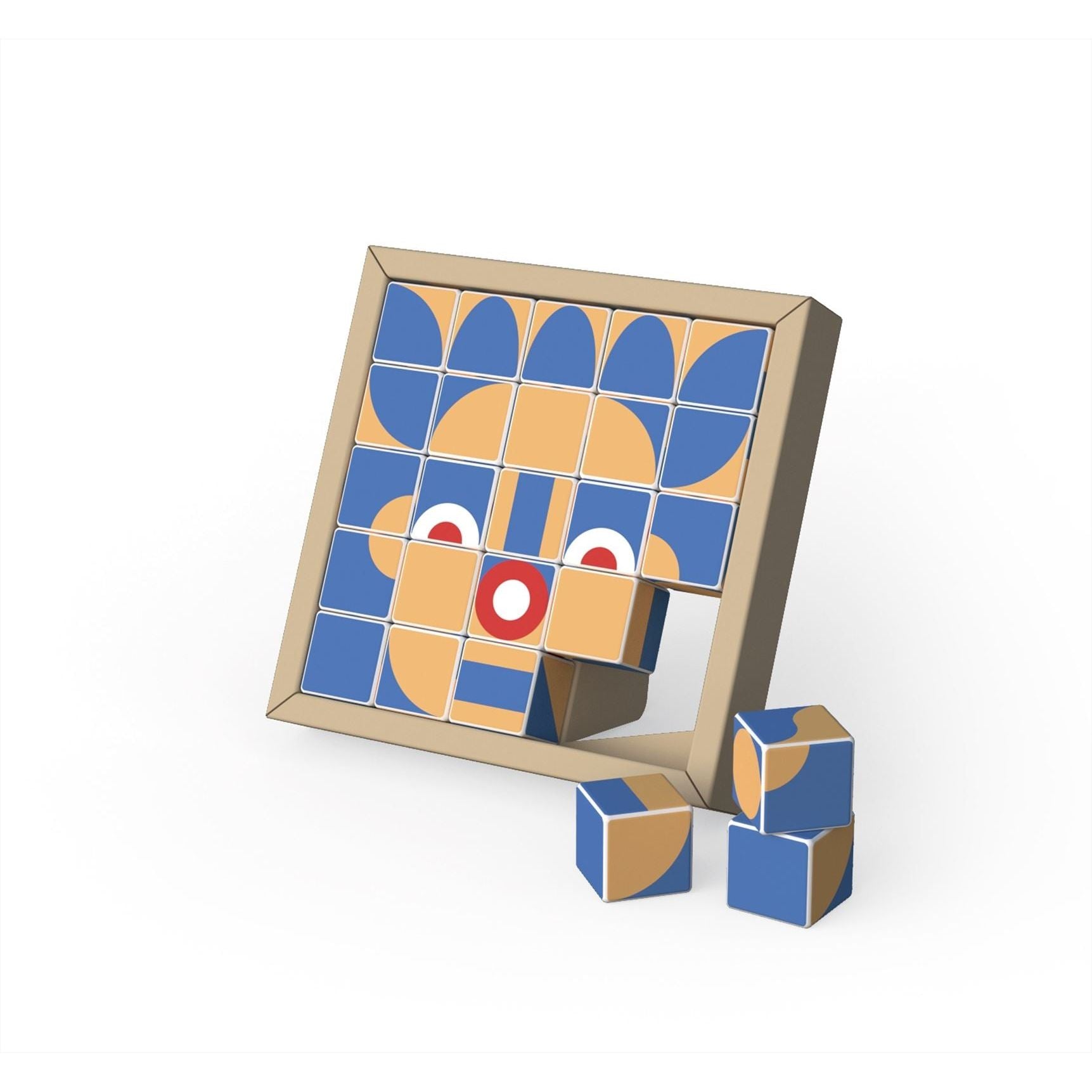 Magicube Art Pattern 25 pcs, Geomag