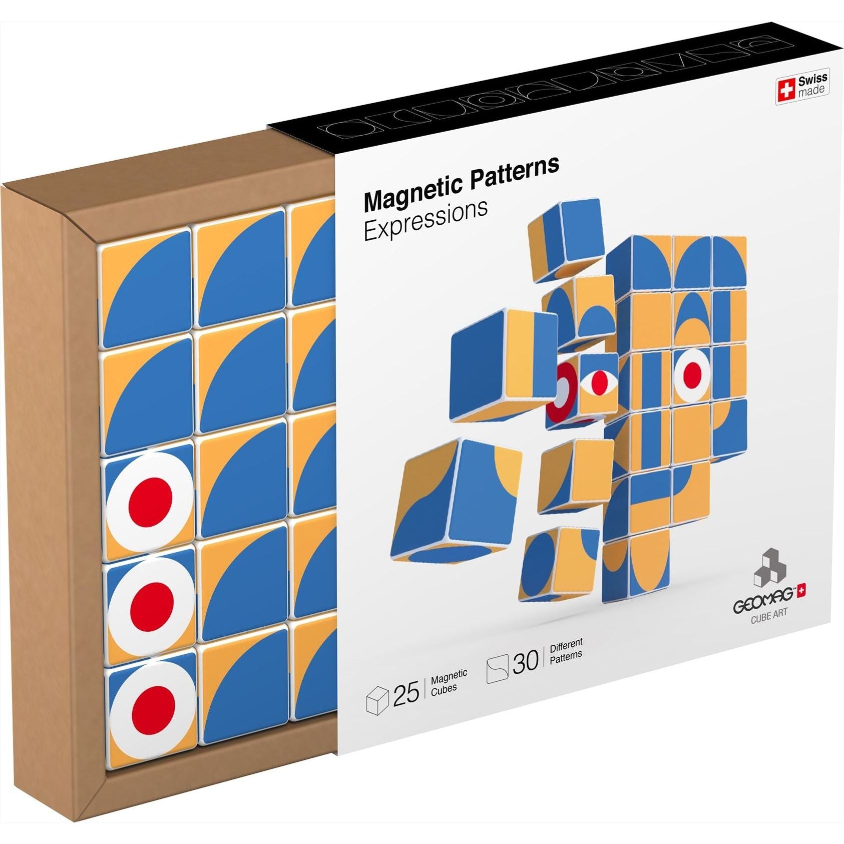 Magicube Art Pattern 25 pcs, Geomag