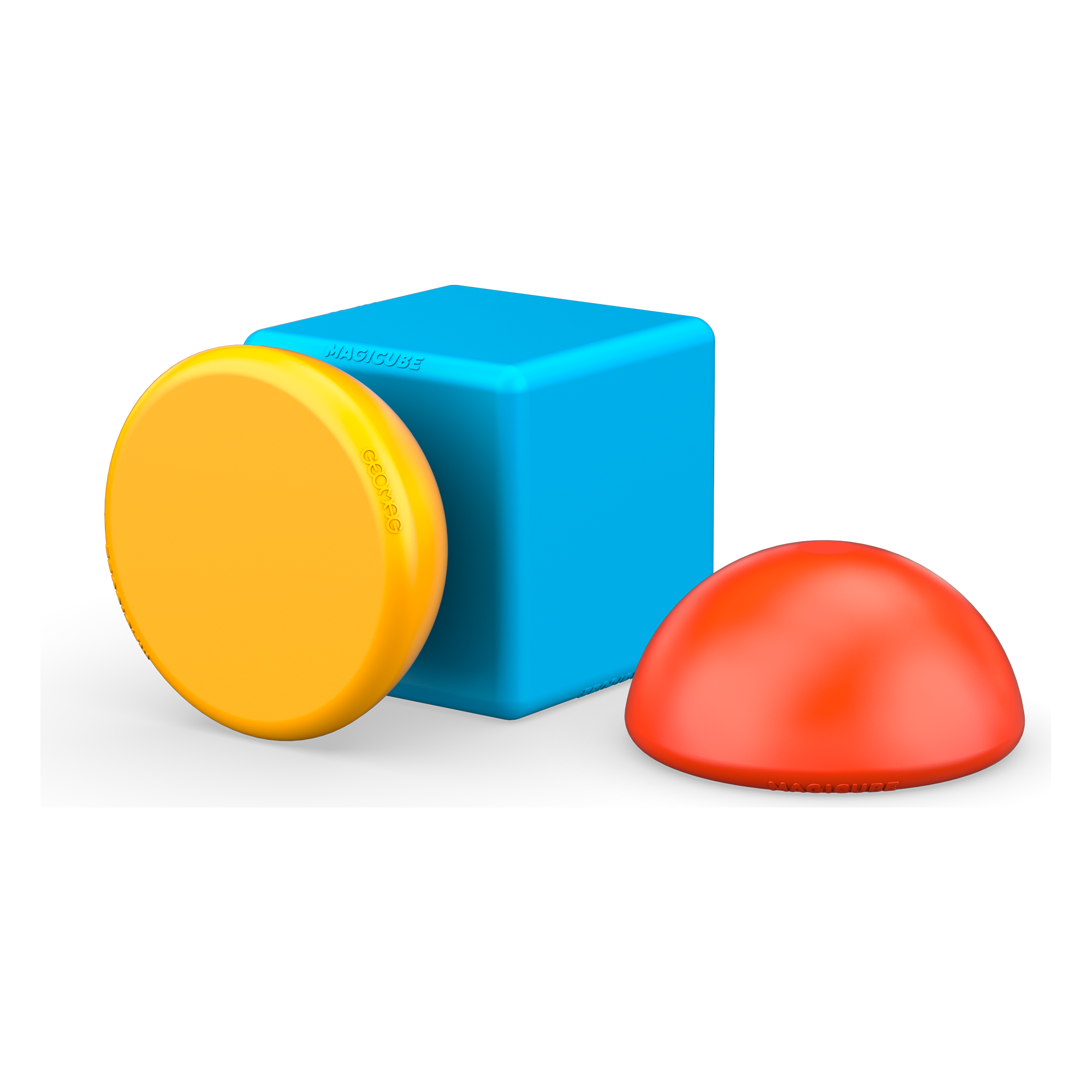 Magicube Blocks Recycled Stacking 8 pcs, Geomag