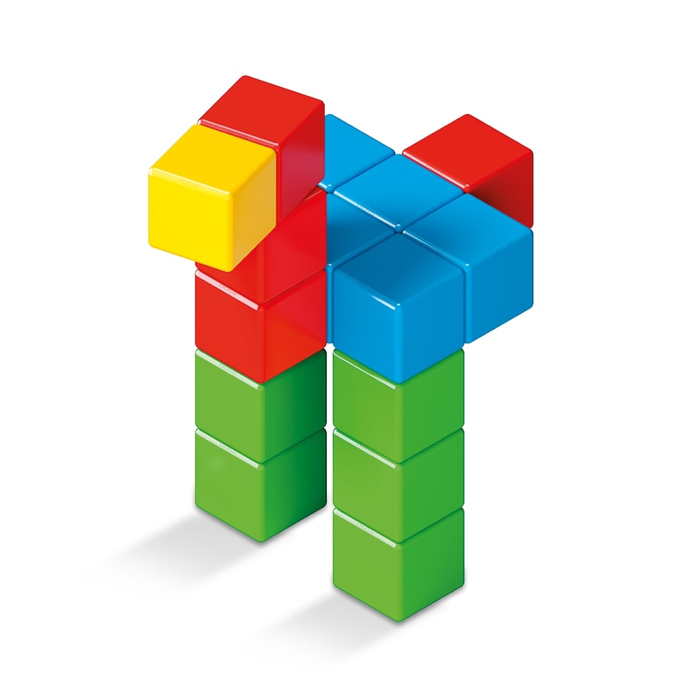 Magicube Full Color Recycled Crystal 24 pcs, Geomag