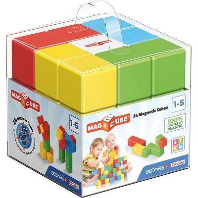 Magicube Full Color Recycled Crystal 24 pcs, Geomag