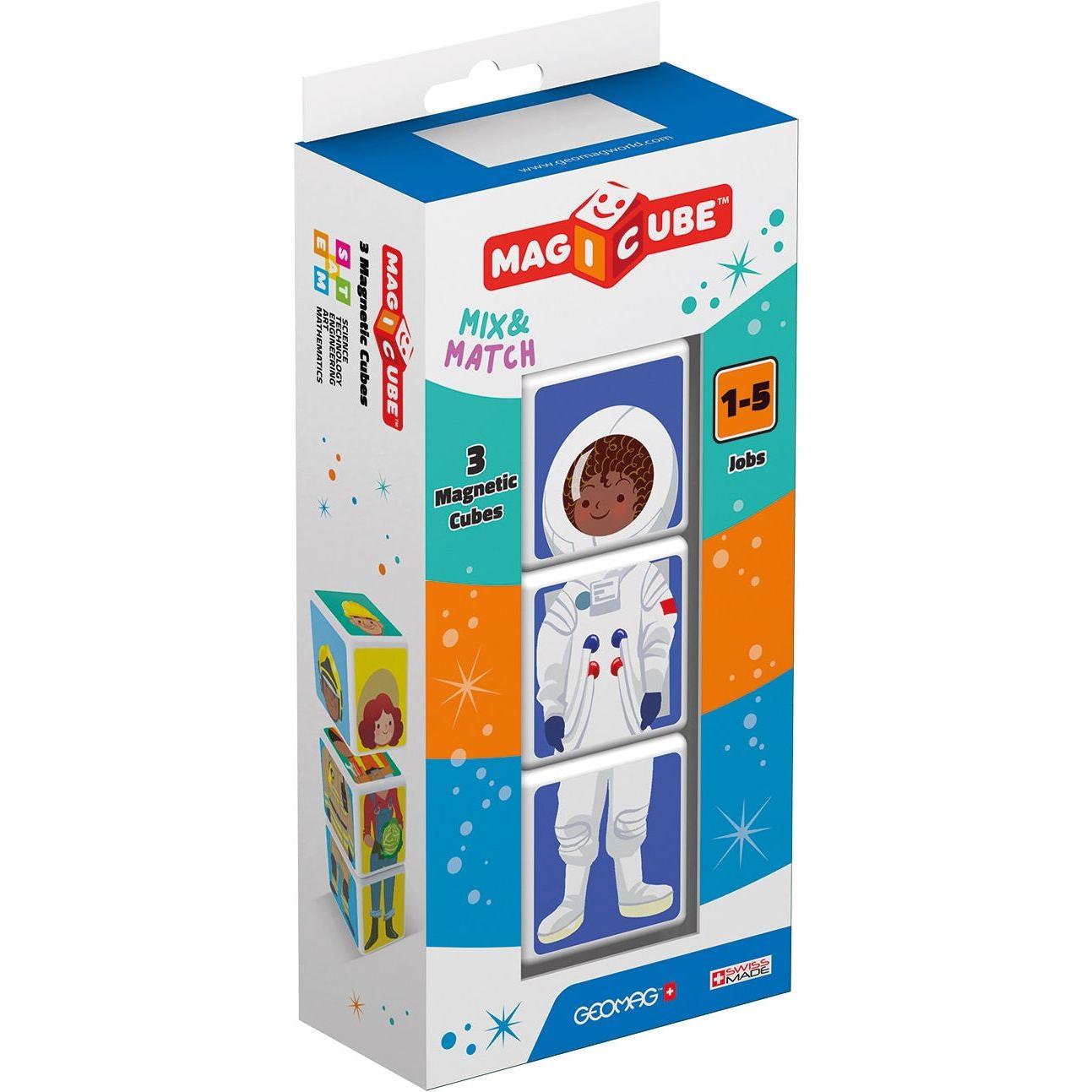 Magicube Mix & match Jobs 3 pcs, Geomag