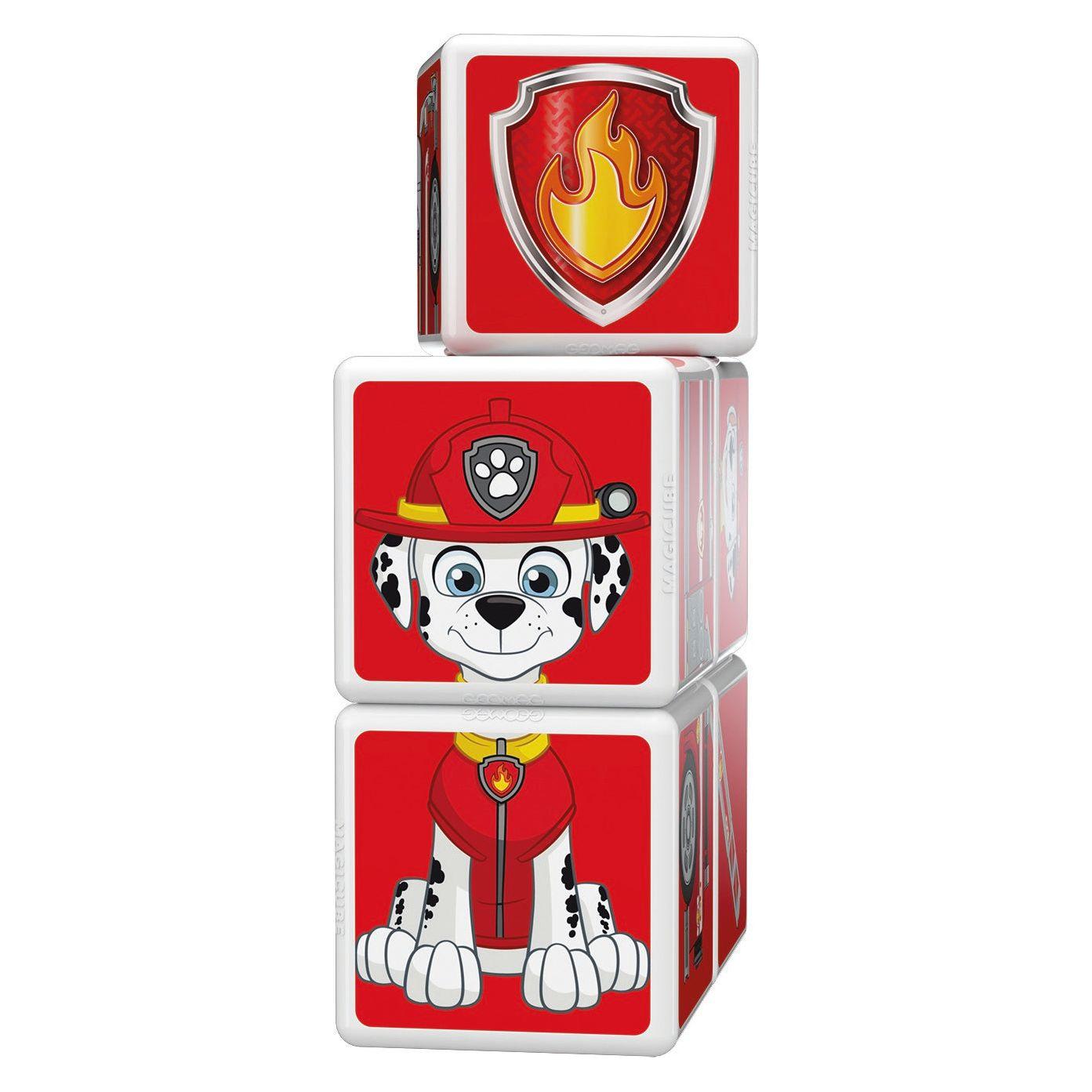 MagiCube Paw Patrol Marshall Fire Truck - 5pcs, Geomag