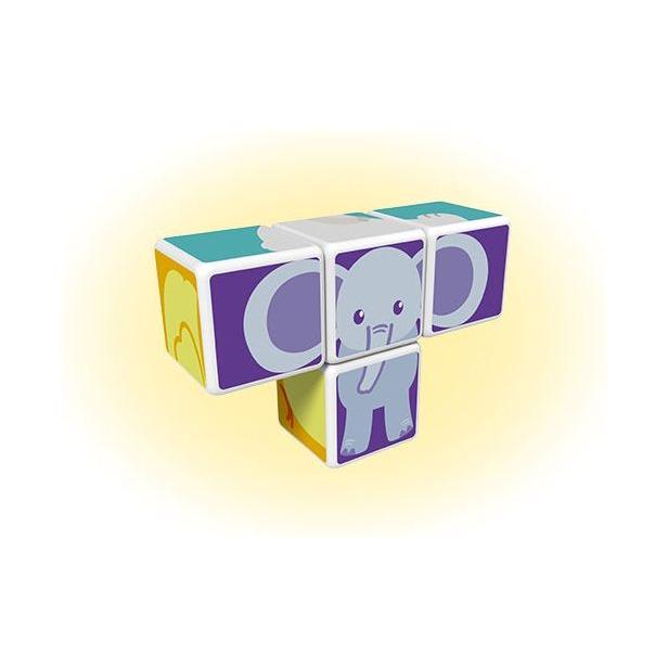 Magicube Printed Animal Friends +Cards 7 pcs, Geomag