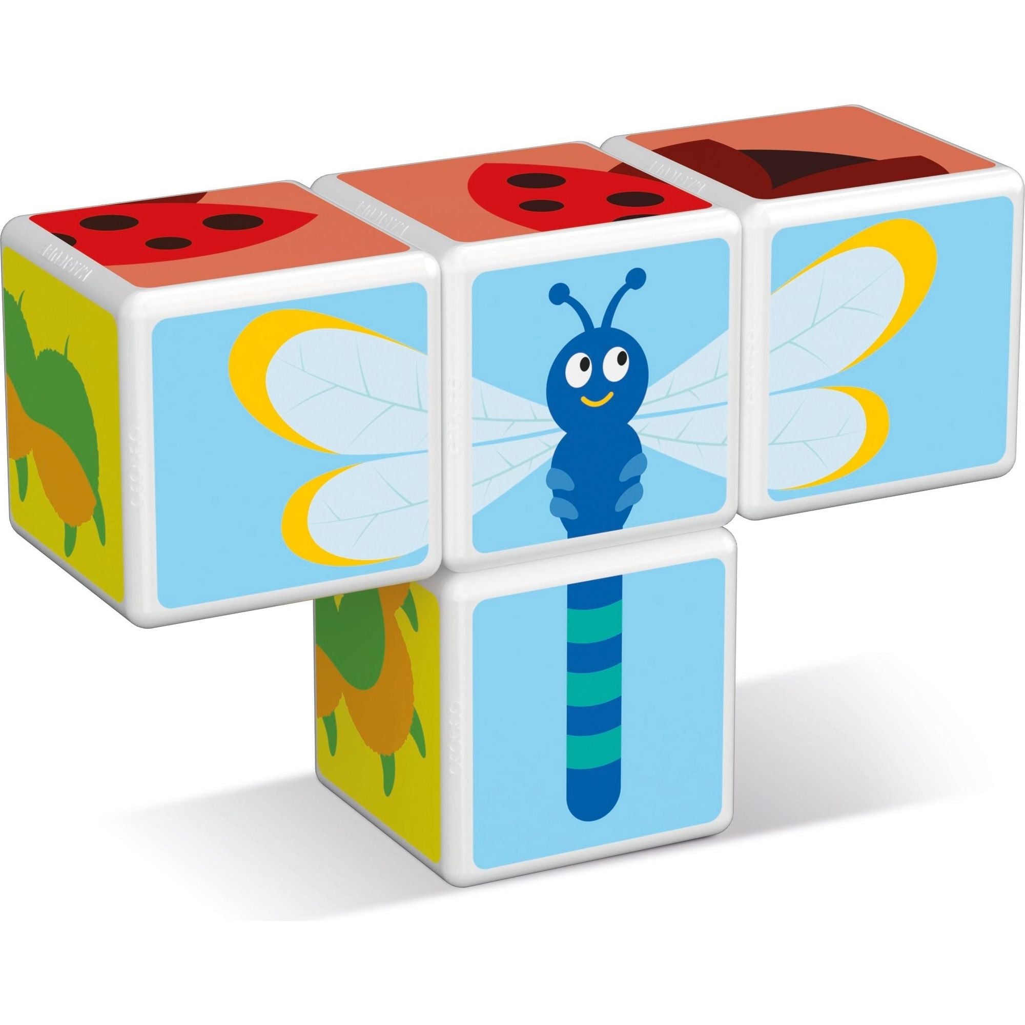 Magicube Printed Insects + Cards 7 pcs, Geomag