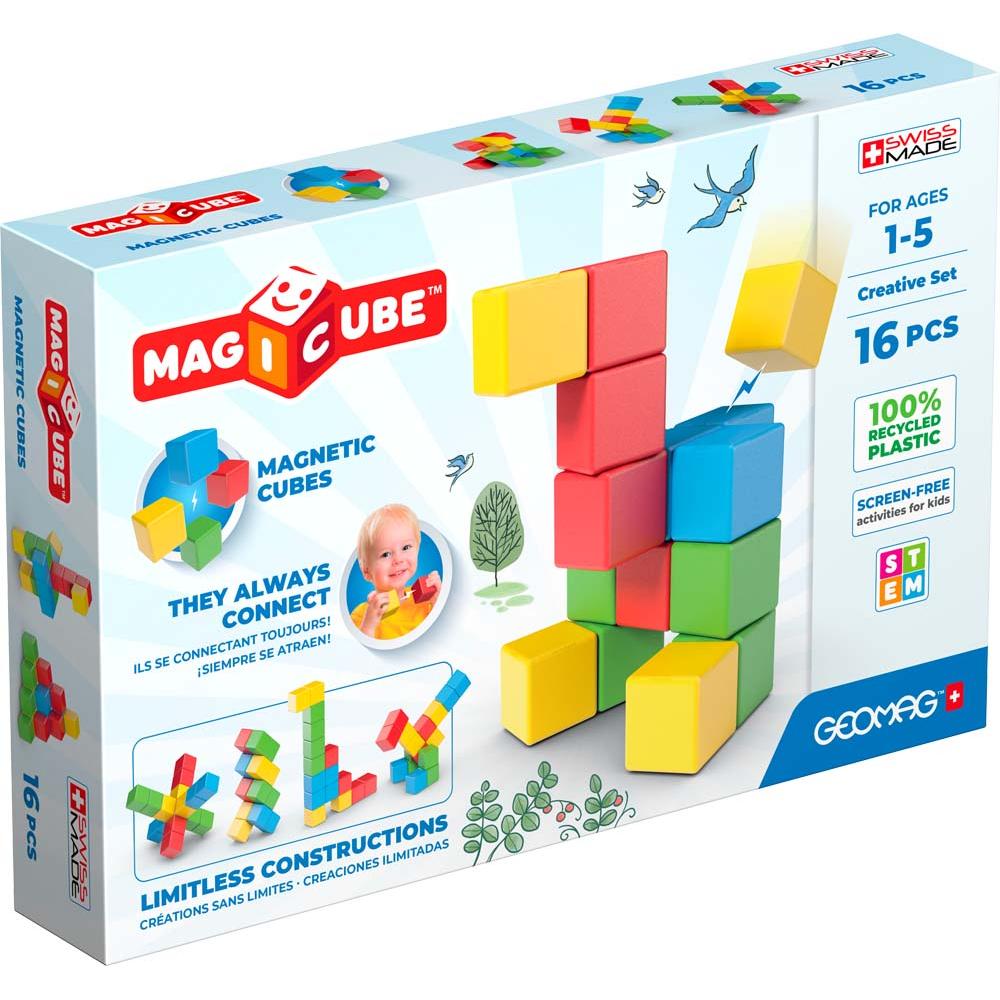 Magicube Recycled Creative Set 16 pcs, Geomag