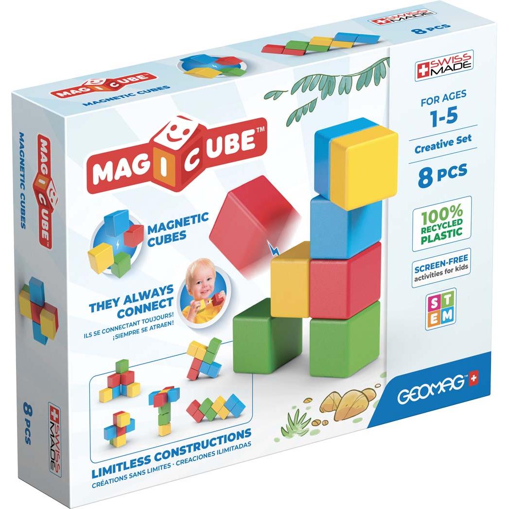 Magicube Recycled Creative Set 8 pcs, Geomag