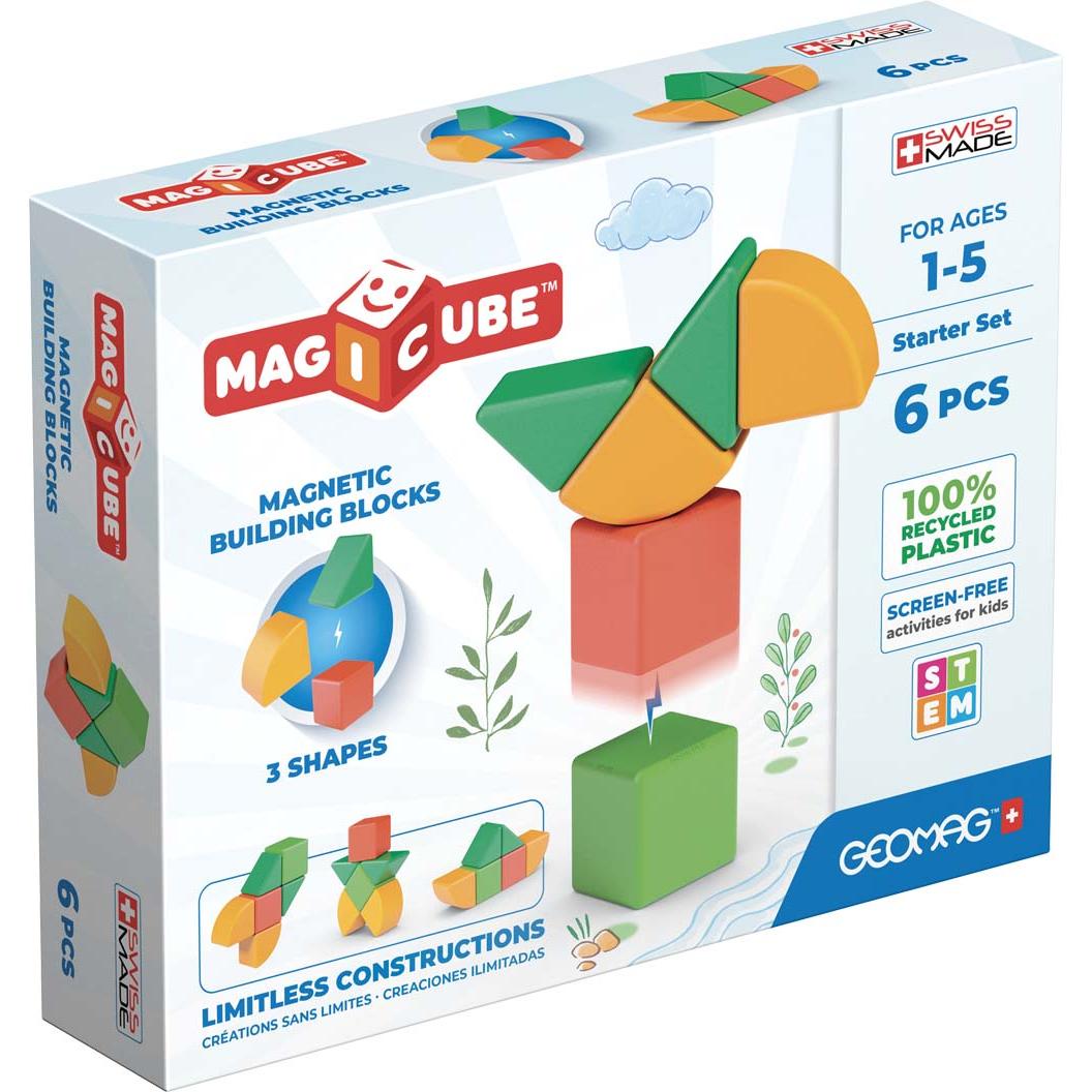 MagiCube Starter Set 6 pcs, Geomag