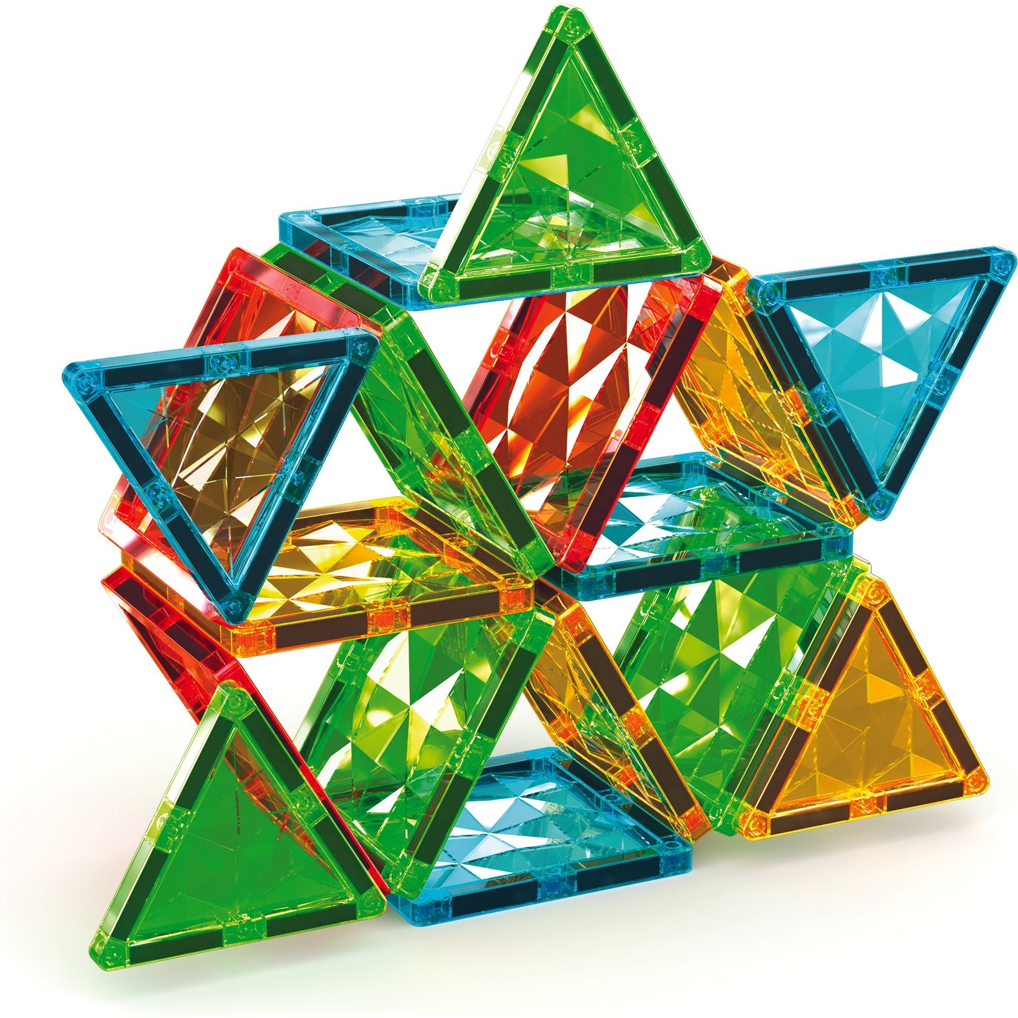 Magnetic Tiles Gems 60 pcs, Geomag