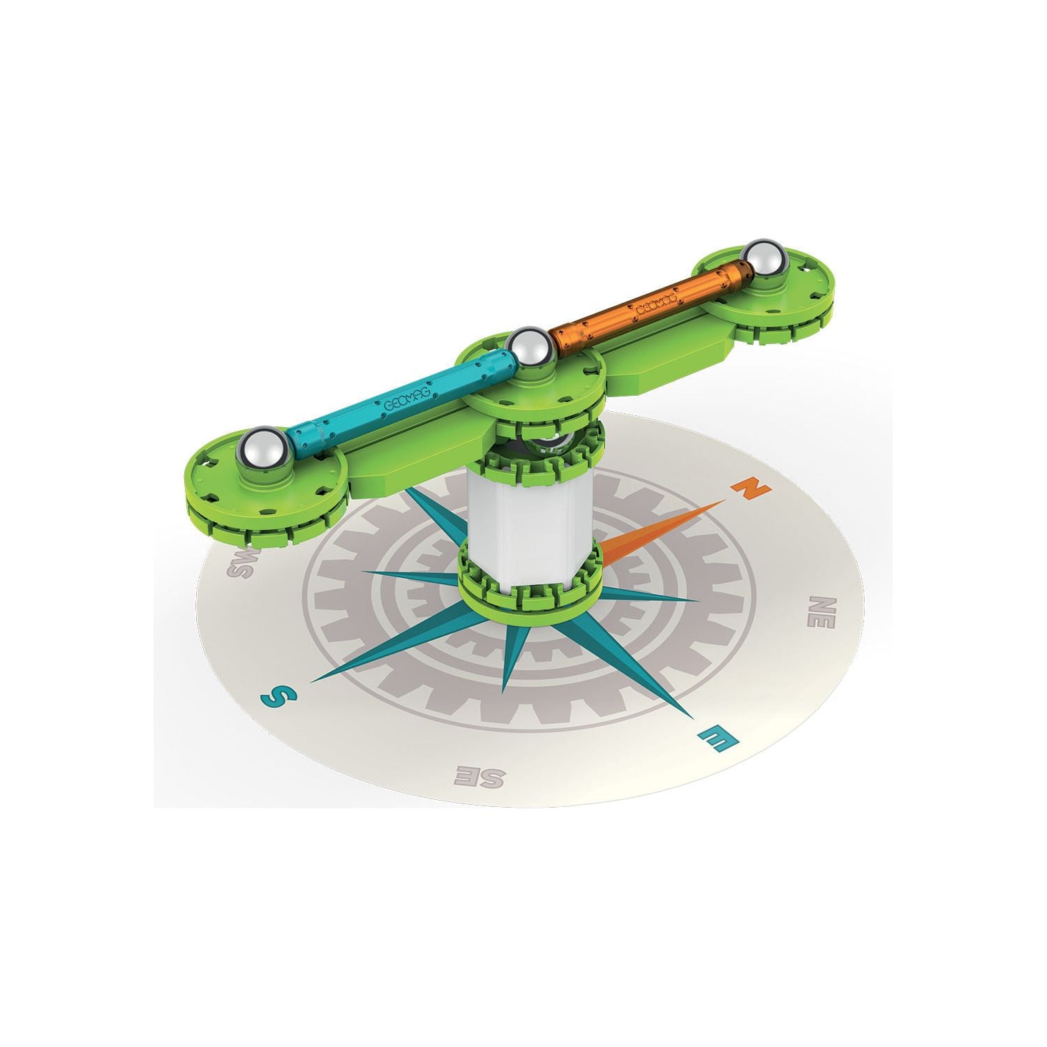 Mechanics Motion Recycled Compass 35 pcs, Geomag