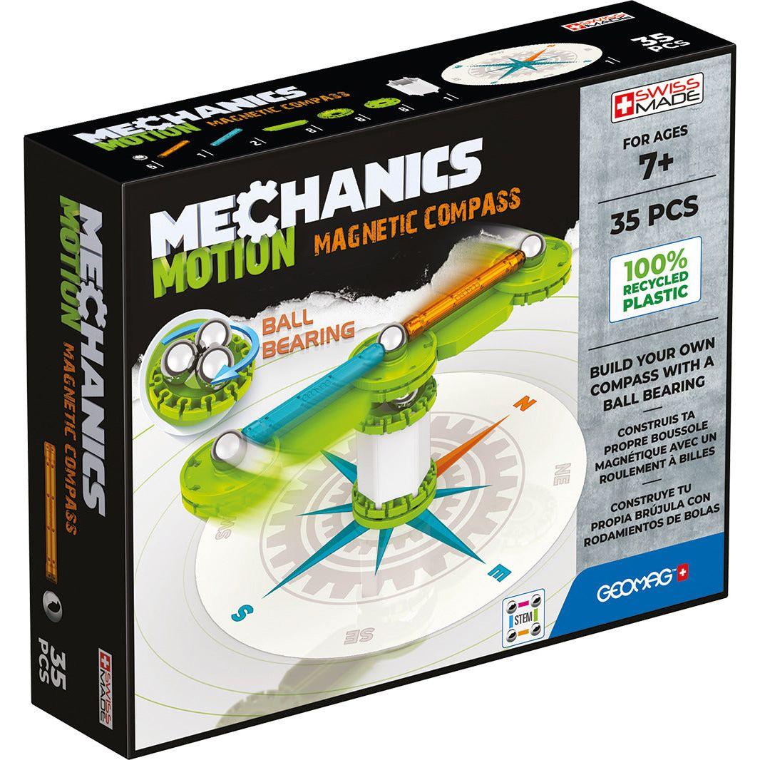 Mechanics Motion Recycled Compass 35 pcs, Geomag