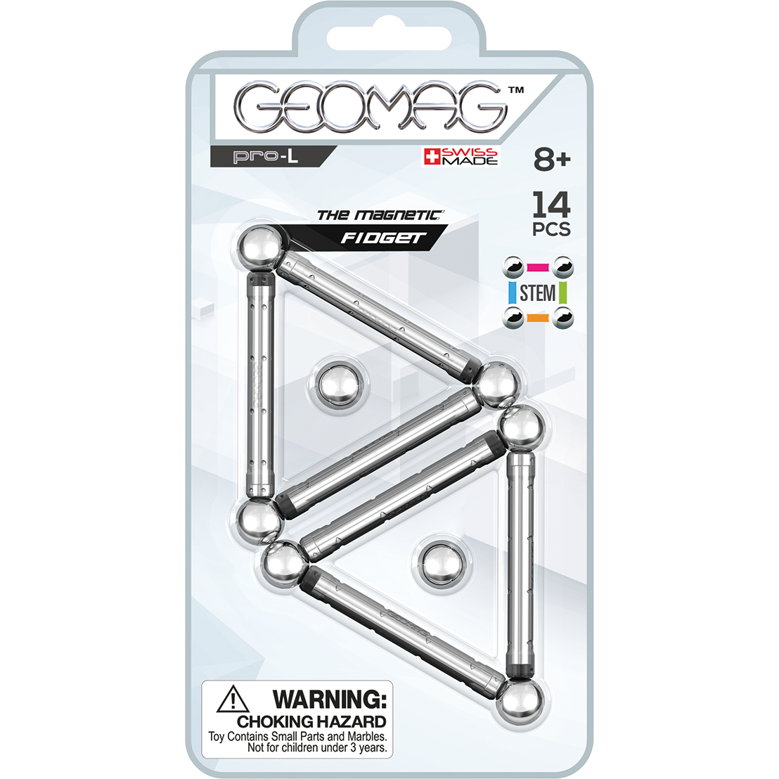 Pro-L Blister Fidget 14 pcs, Geomag