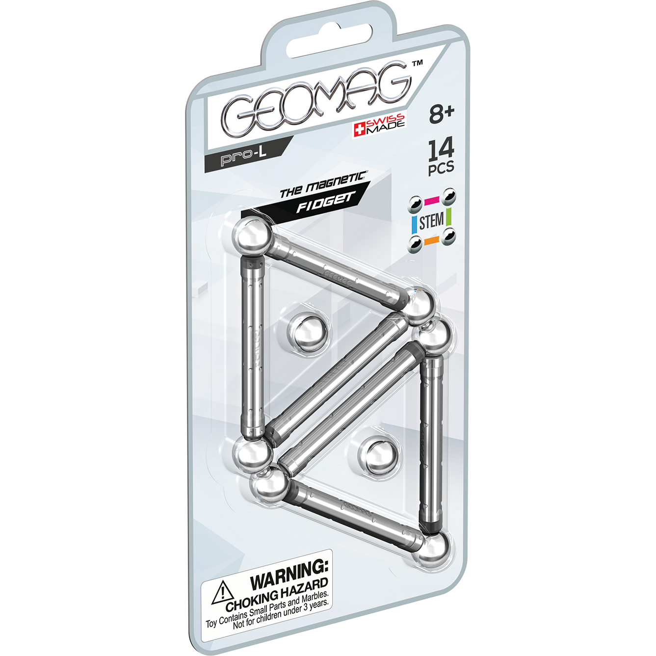 Pro-L Blister Fidget 14 pcs, Geomag