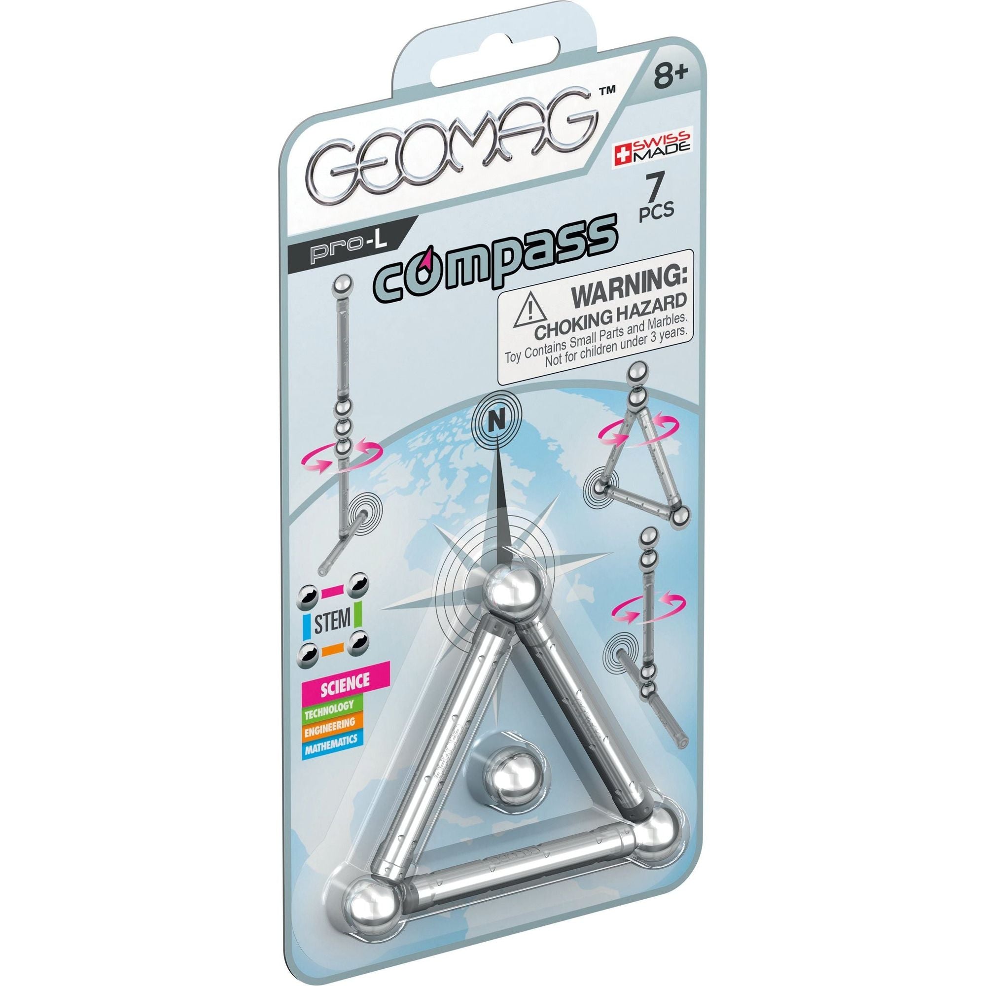 Pro-L Compass Blister 7 pcs, Geomag