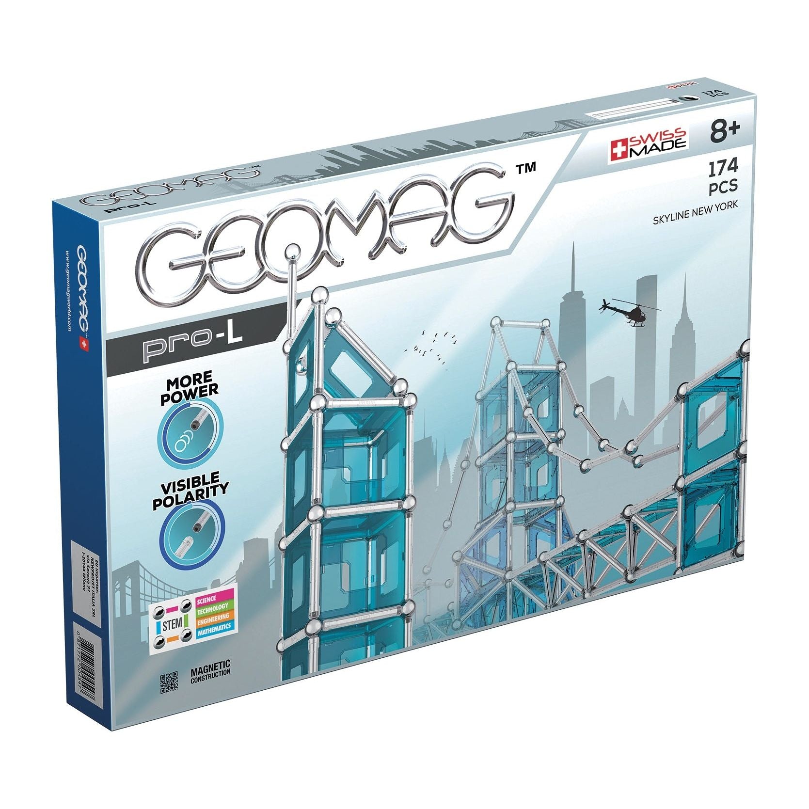 Pro-L Skyline NY 174 pcs, Geomag