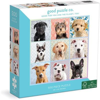 Puzzel hondenportretten 500 st, Good Puzzle Company