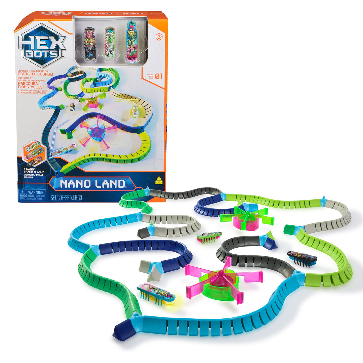 Hexbots - Nano Land Playset, Hex Bots