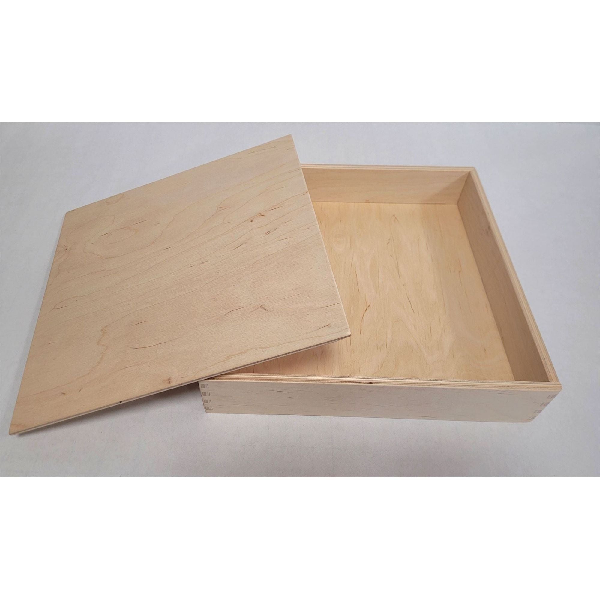 Houten speelbak met deksel (25x25x5 cm), Alexander Toys