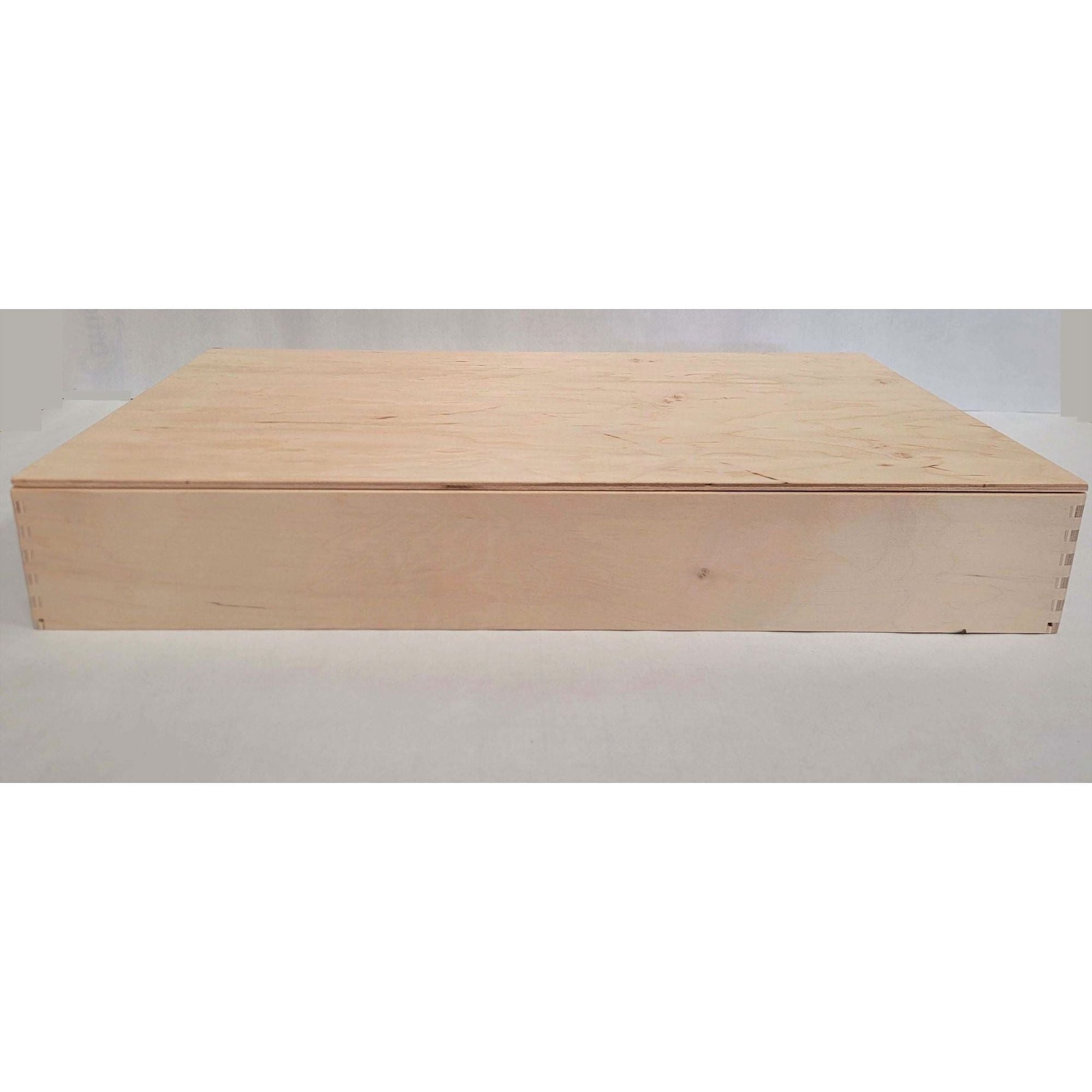 Houten speelbak met deksel (50x30x7 cm), Alexander Toys