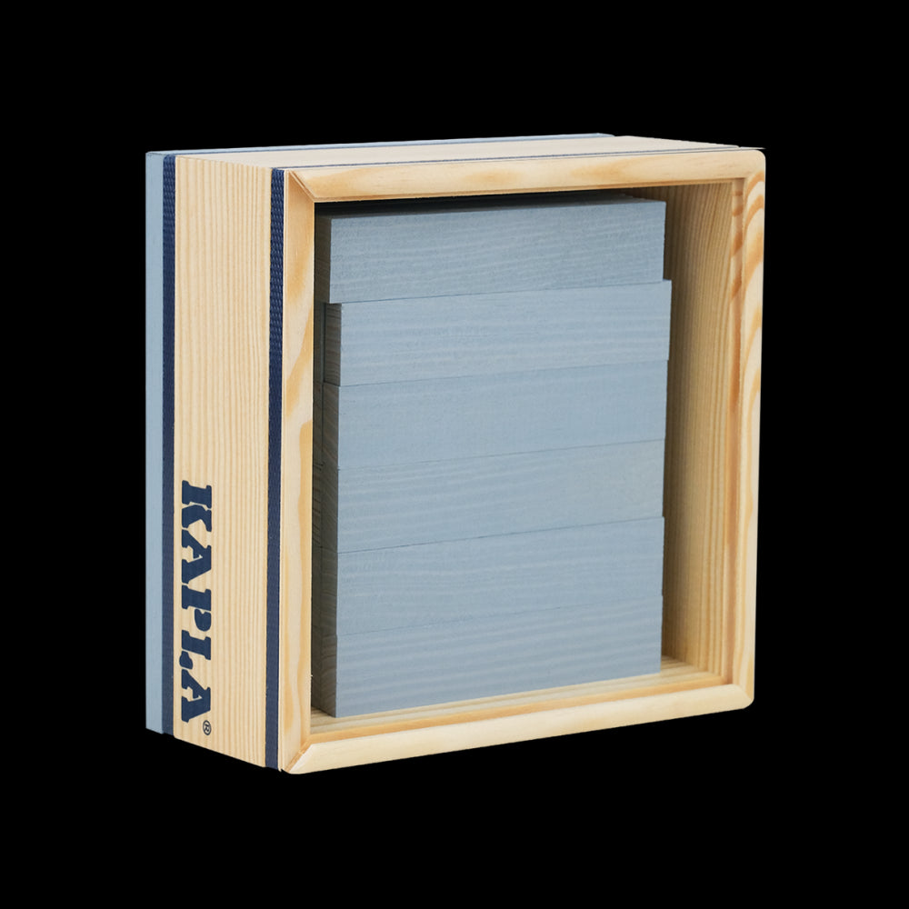 40 SQUARES - Gekleurde plankengrijs, Kapla