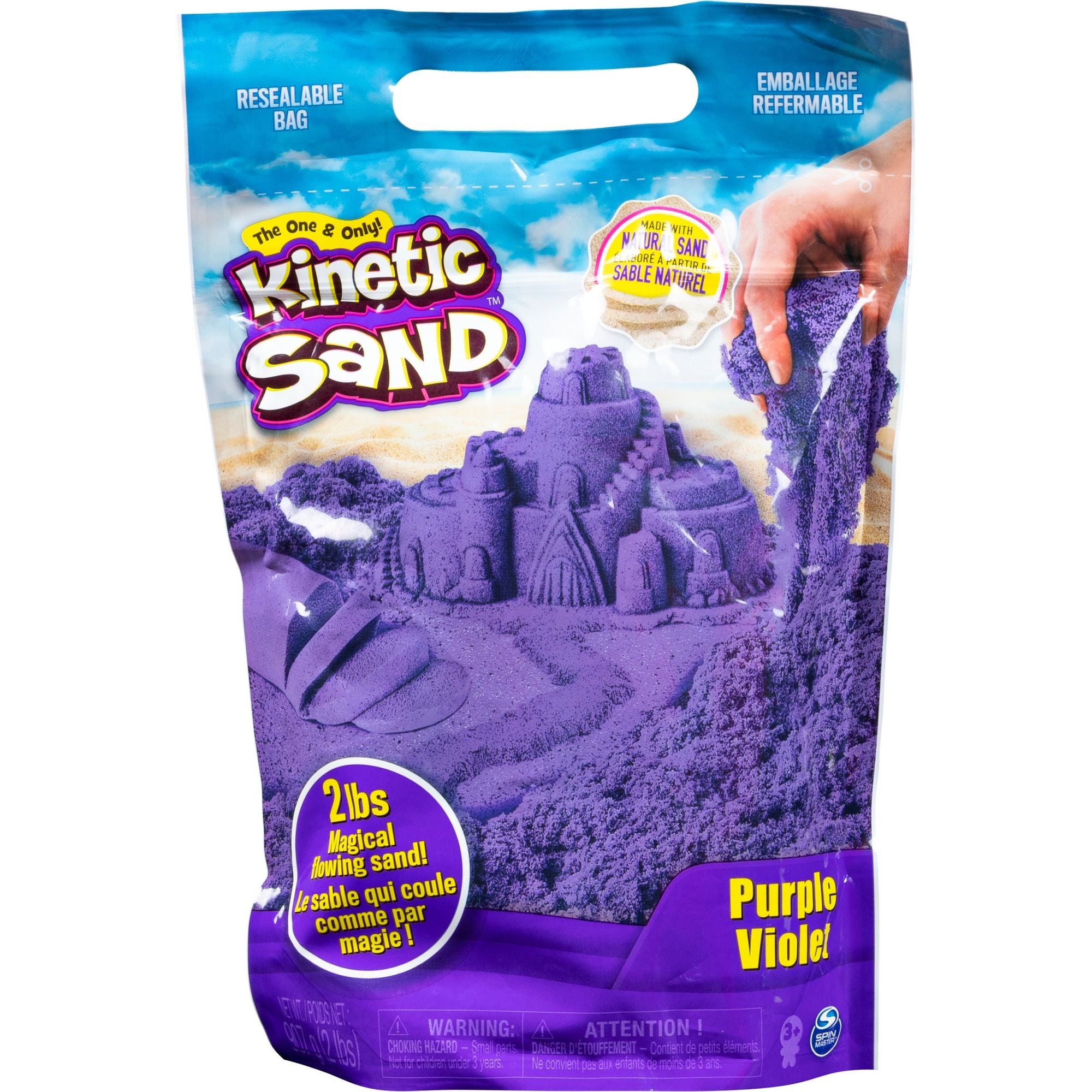 Kinetic Sand - Paars - 907 gram (in zak), Spin Master