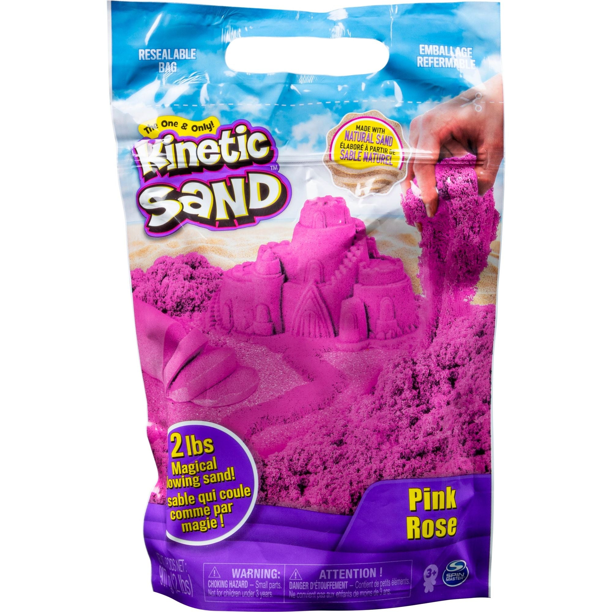Kinetic Sand - Roze - 907 gram (in zak), Spin Master