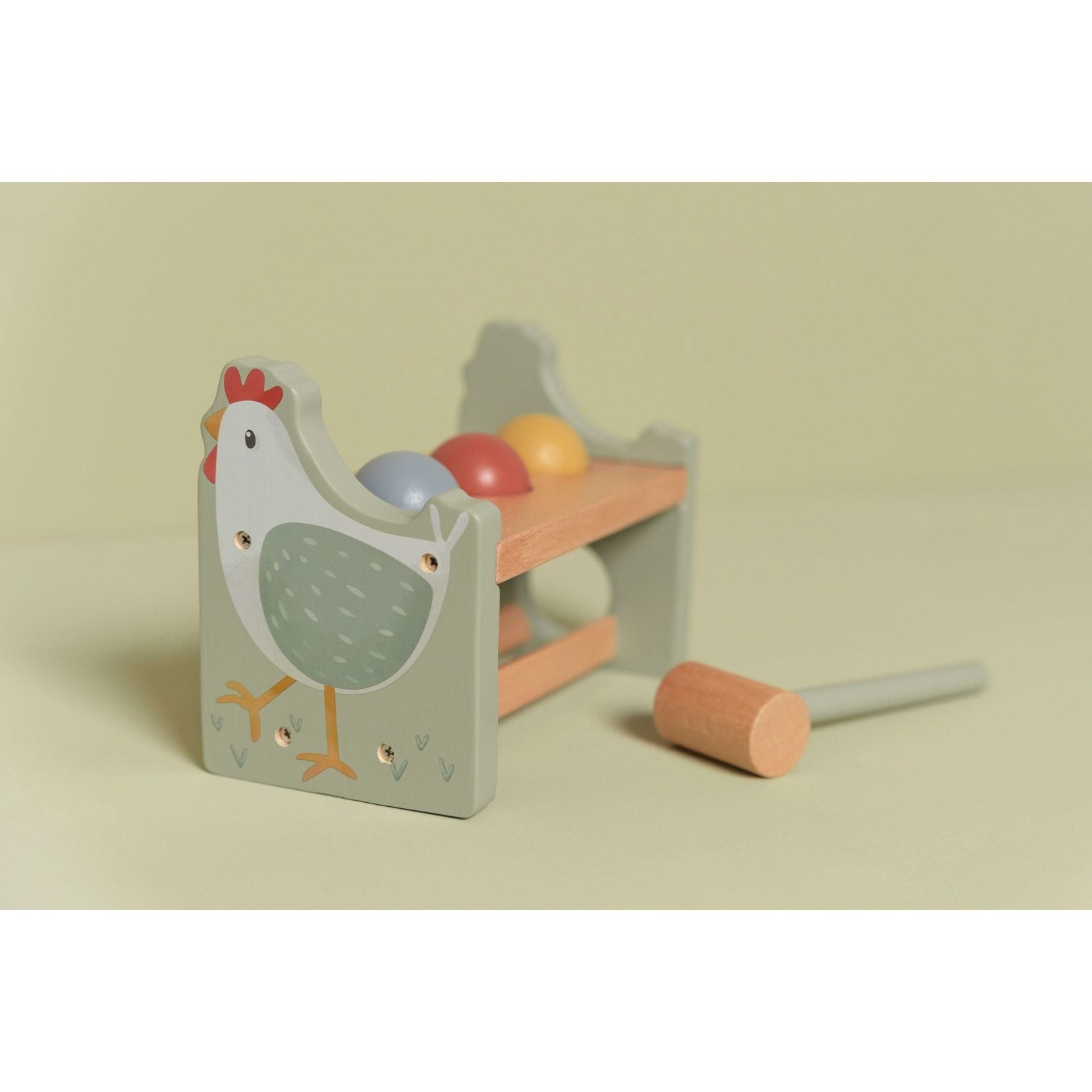 Hamerbankje Met Ballen Little Farm, Little Dutch