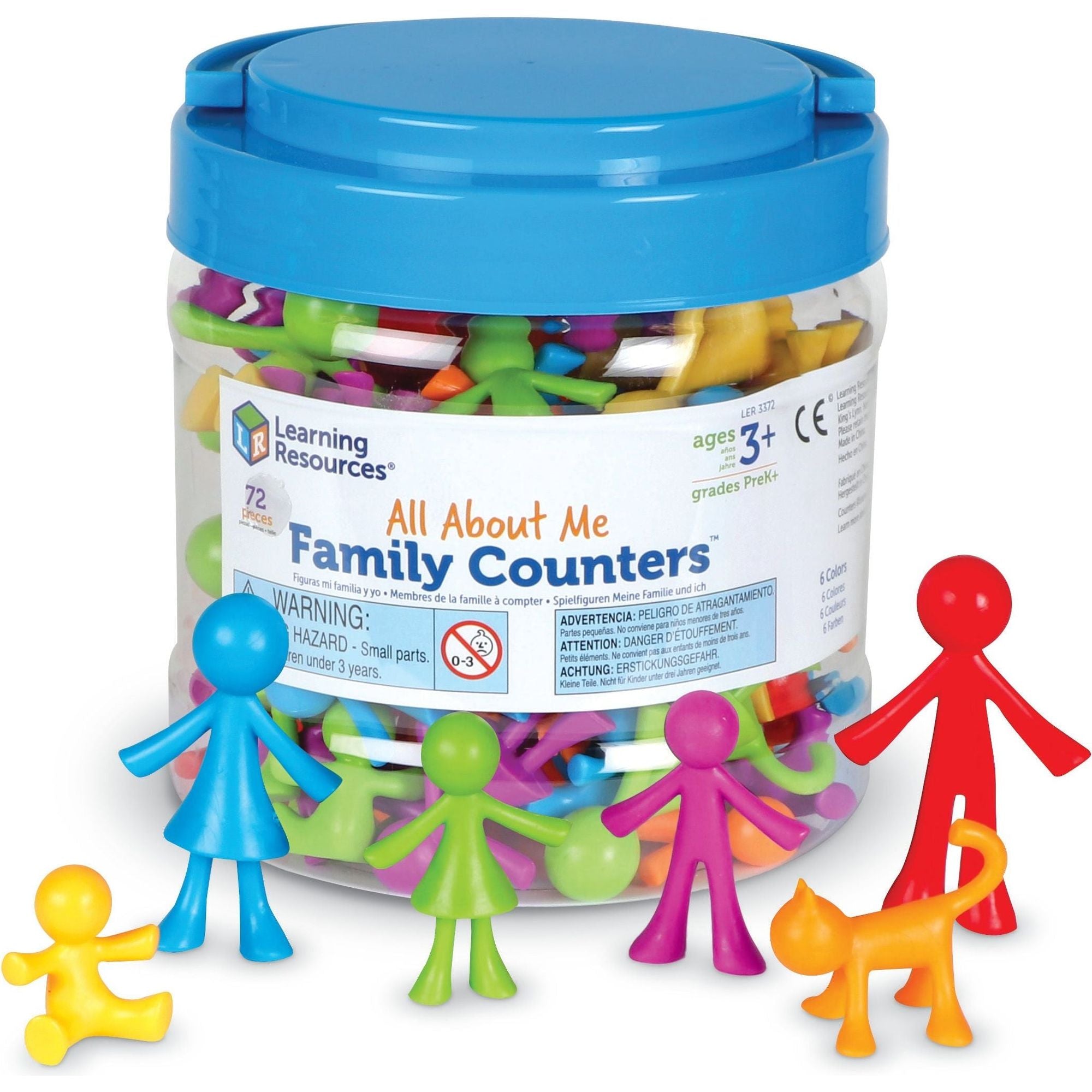 All About Me Family Counters® (Set of 72), Learning Resources