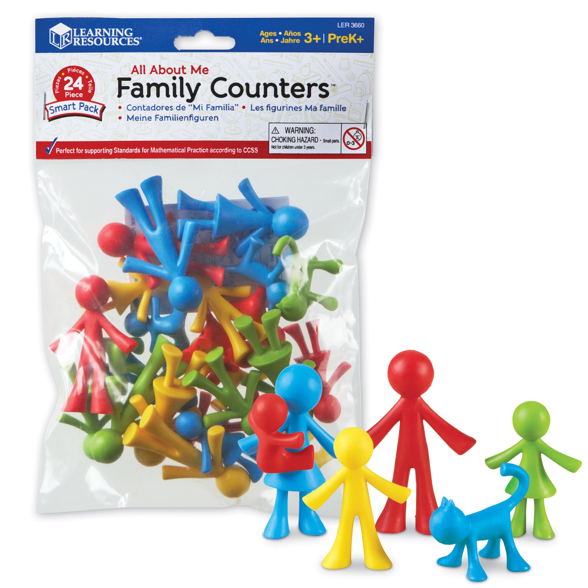 All About Me Family Counters™ Smart Pack (Set of 24), Learning Resources