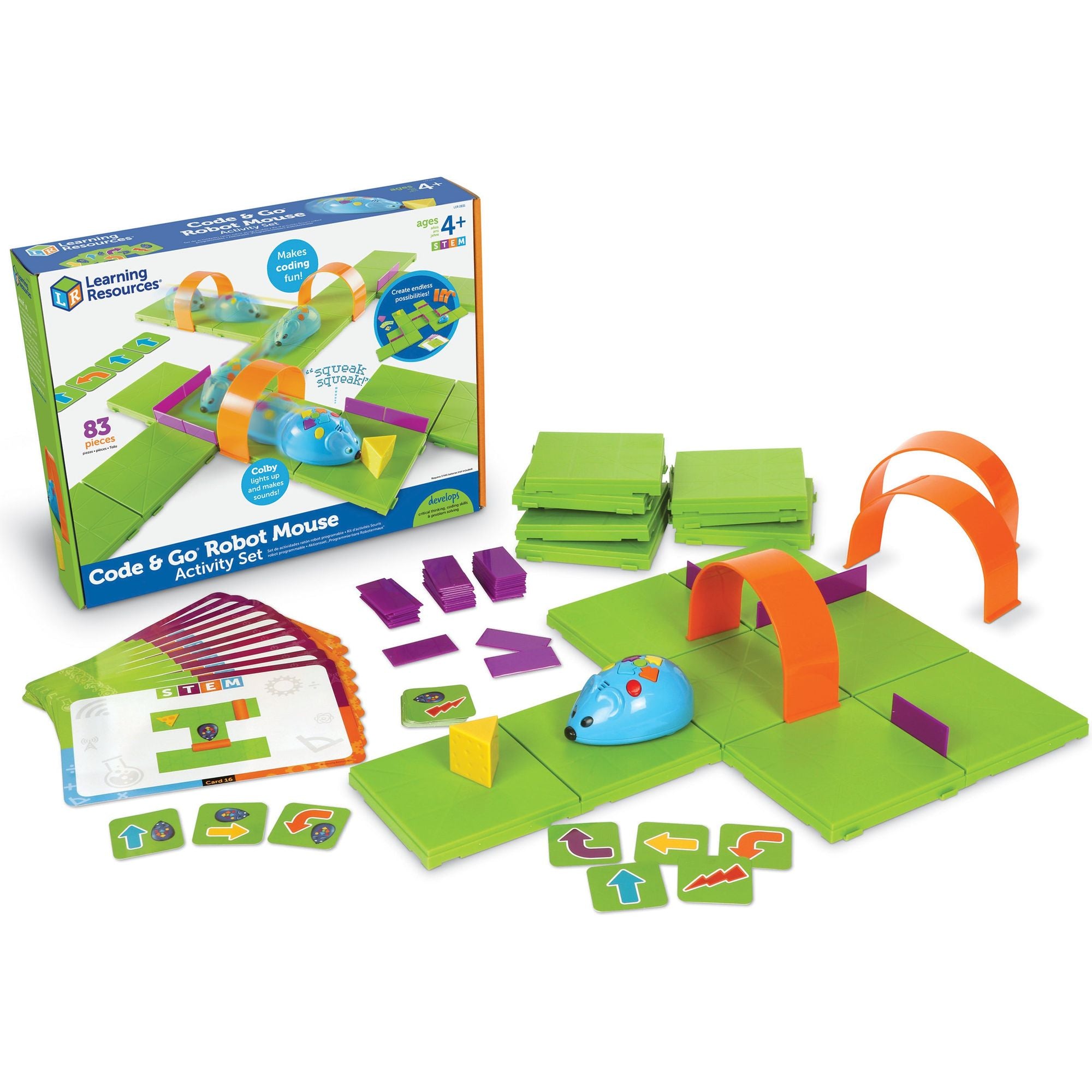 Code & Go® Robot Mouse Activity Set, Learning Resources
