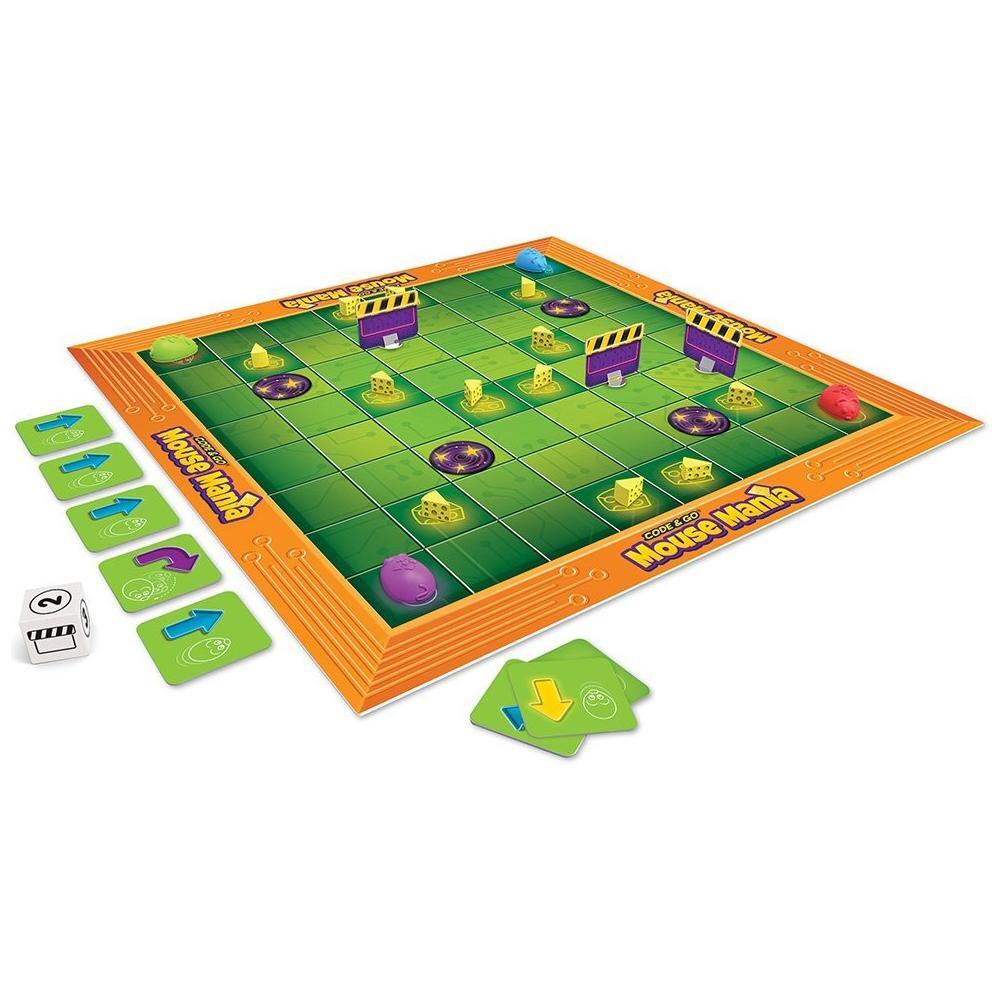 Code & Go® Robot Mouse Mania Board Game, Learning Resources