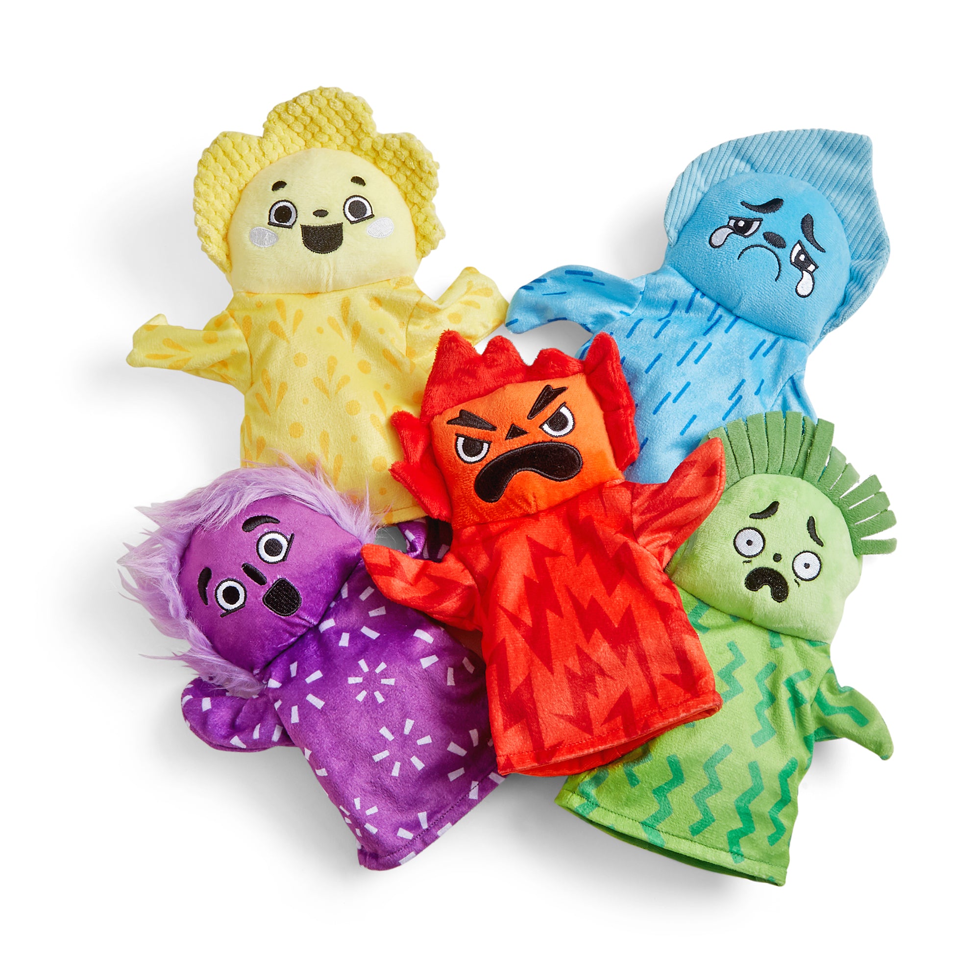 Feelings Family™ Hand Puppets, Learning Resources