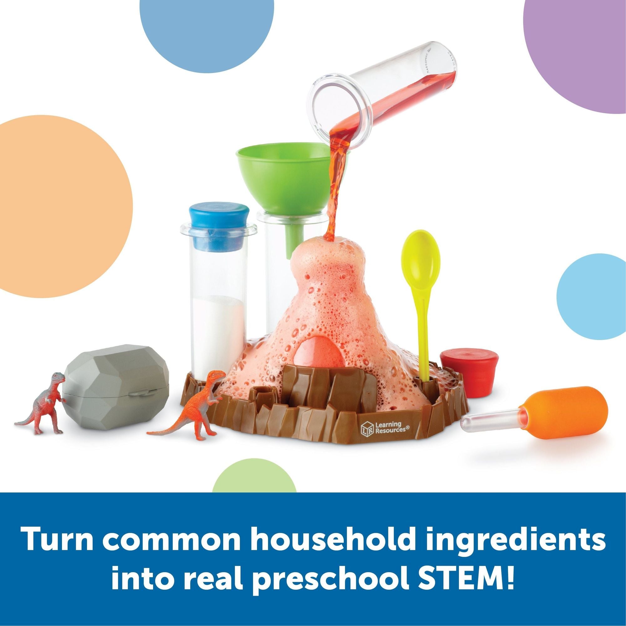 Fizzy Volcano Preschool Science Lab, Learning Resources