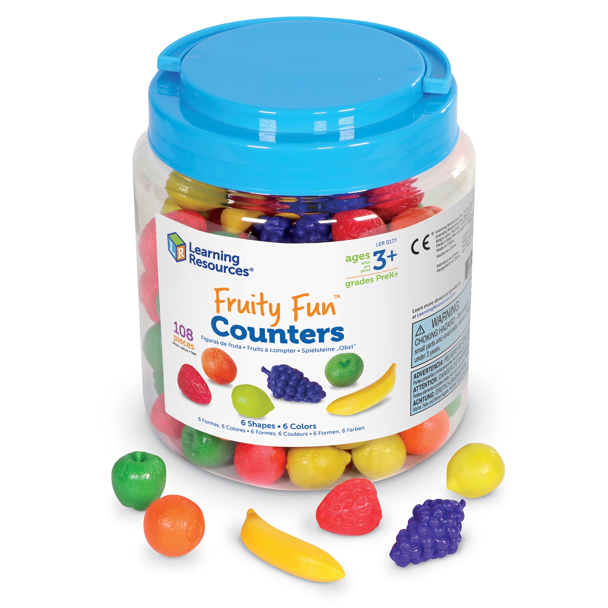 Fruity Fun™ Counters (Set of 108), Learning Resources
