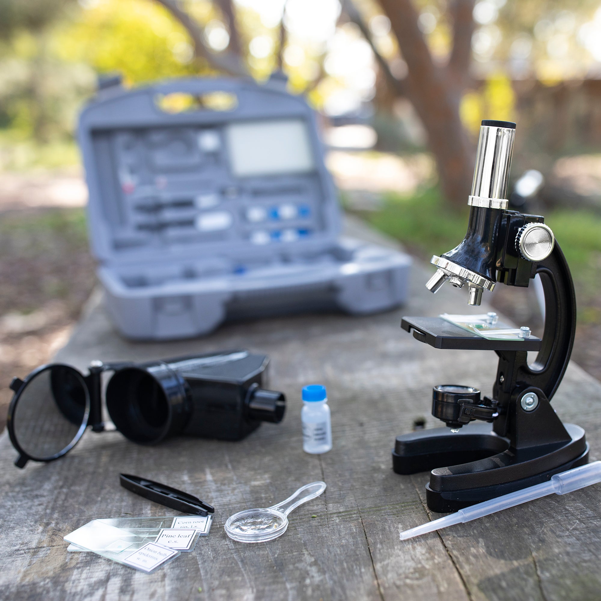 GeoSafari® MicroPro™ 95-Piece Microscope Set, Learning Resources
