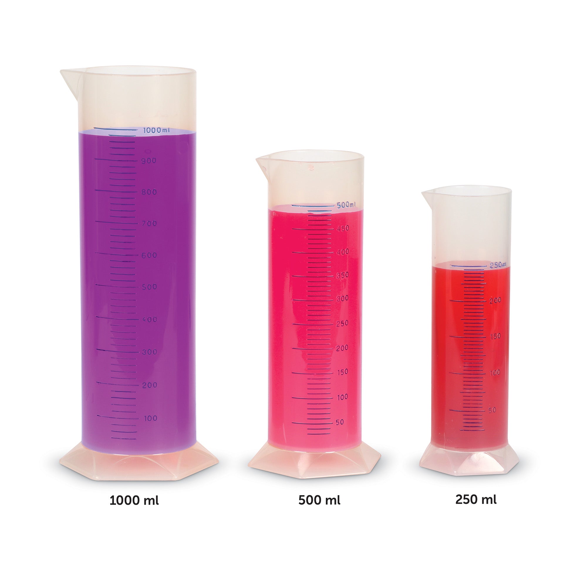Graduated Cylinder (Set of 7), Learning Resources