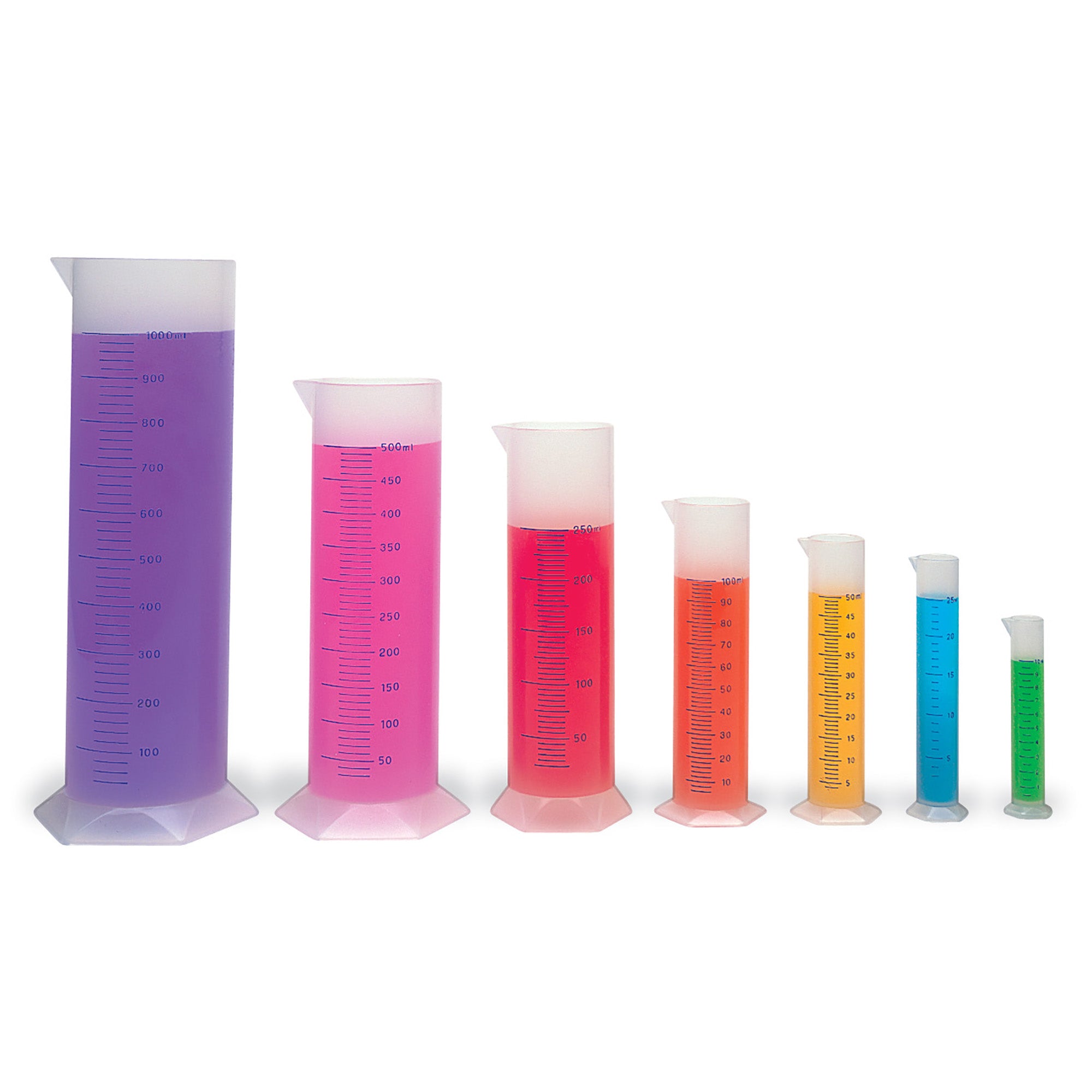 Graduated Cylinder (Set of 7), Learning Resources